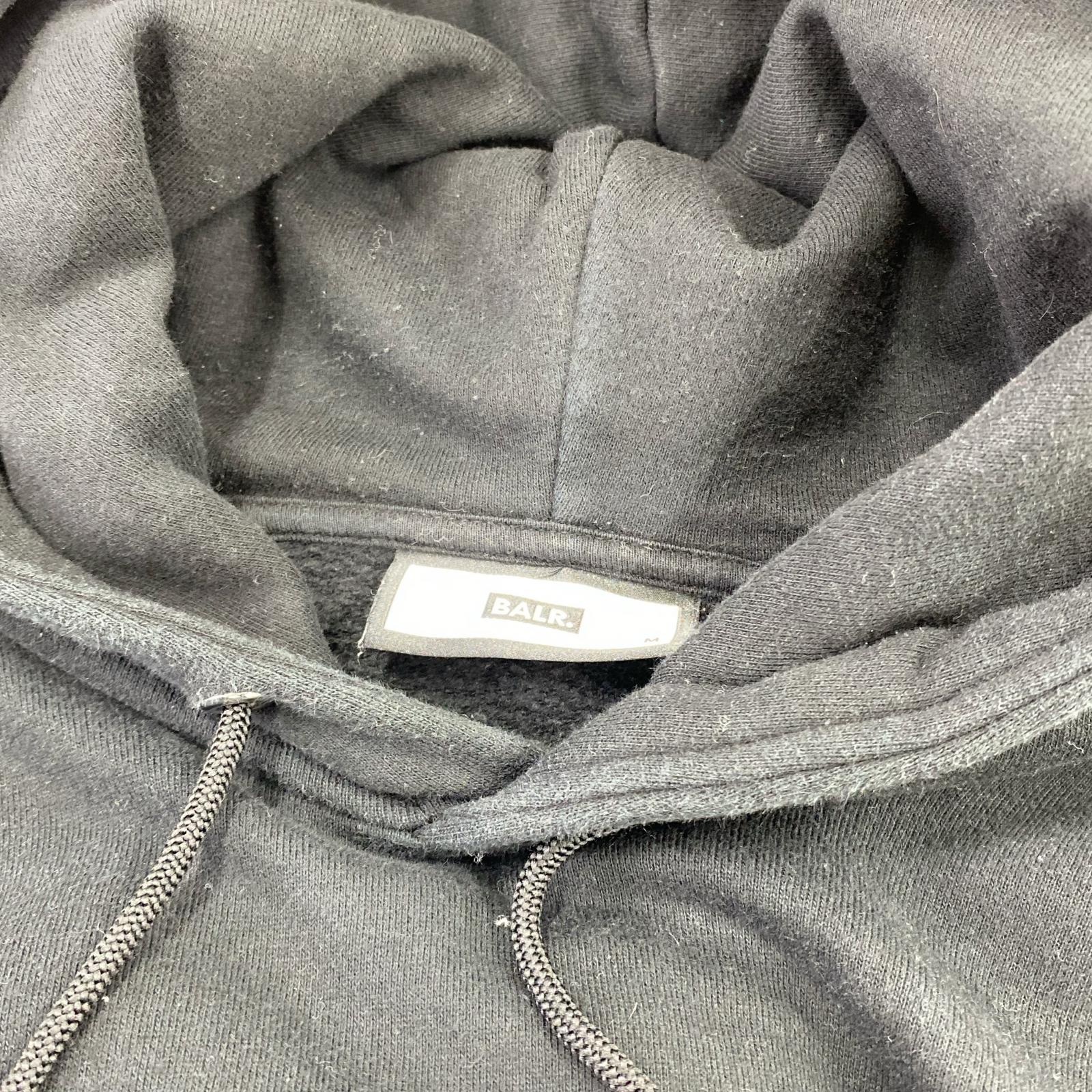 パーカー BALR　POパーカー　ブラック　M M ブラック