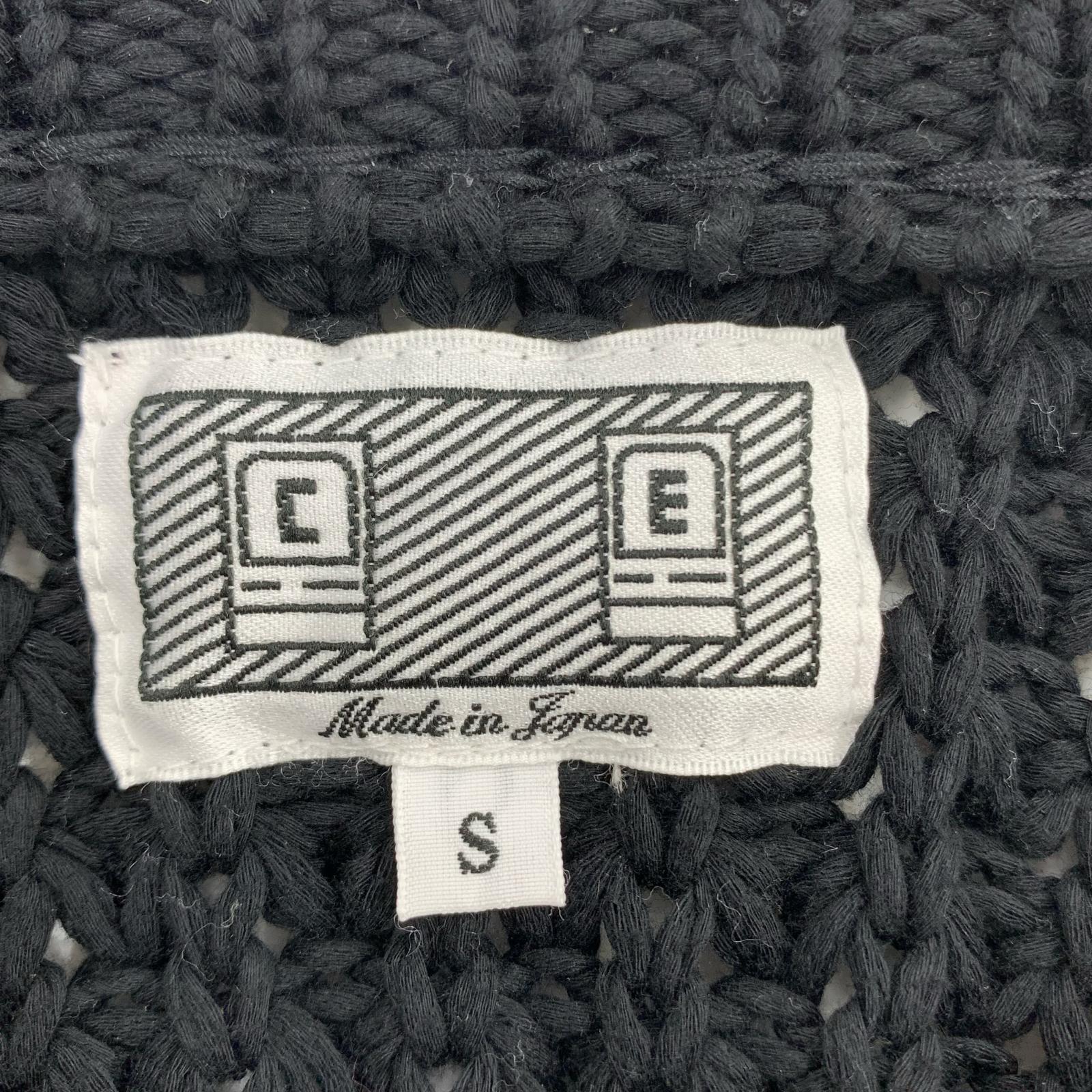 ニット WAFFLE KNIT S ブラック