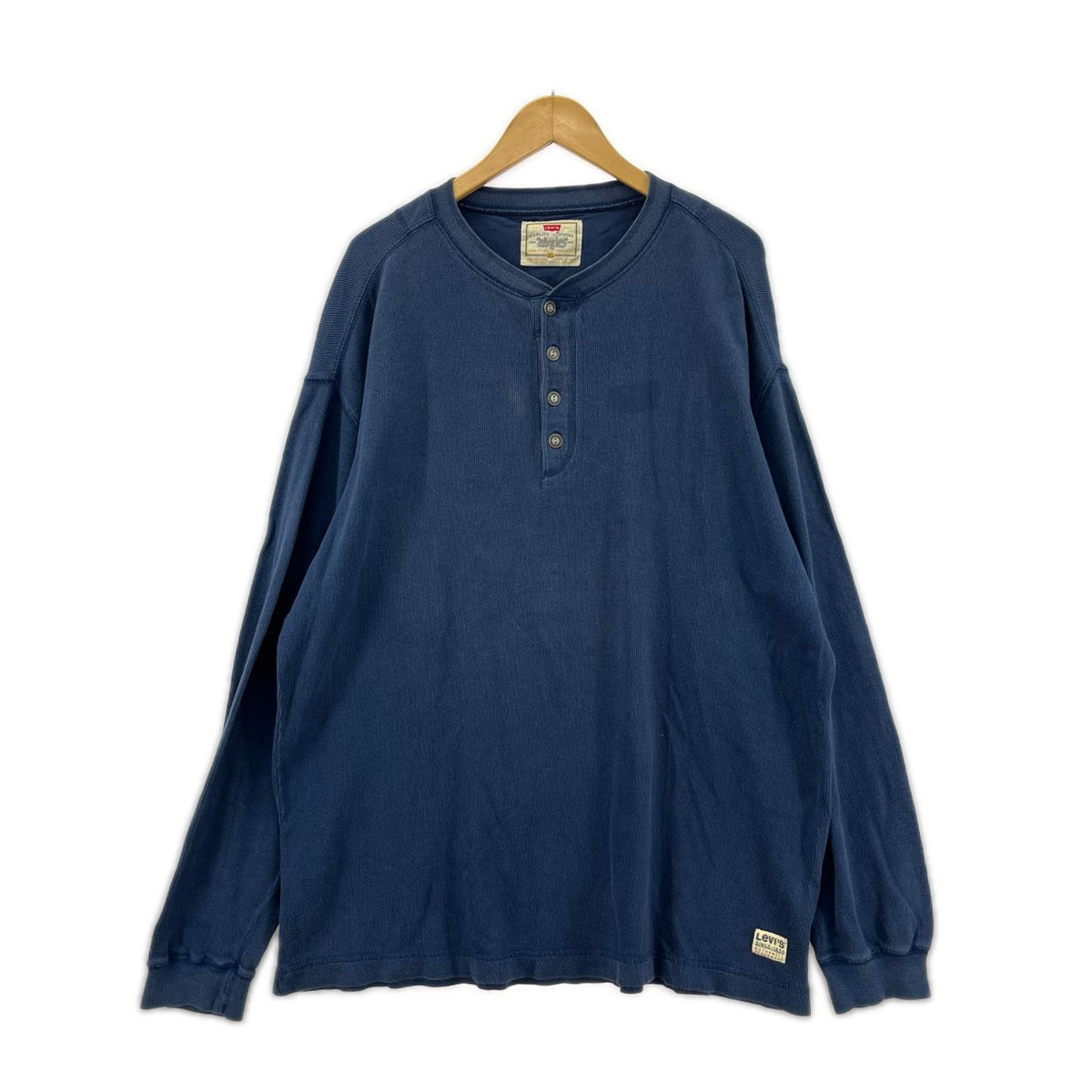 長袖Ｔシャツ 90s/ﾍﾝﾘｰﾈｯｸ/NVY/XL