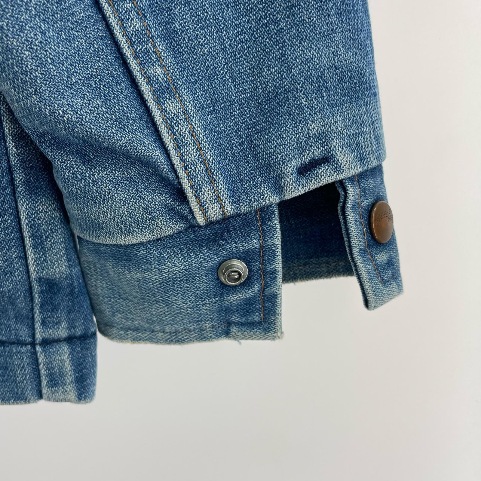 デニムジャケット Wrangler USA製 ﾎﾞｱﾃﾞﾆﾑｼﾞｬｹｯﾄ S ブルー