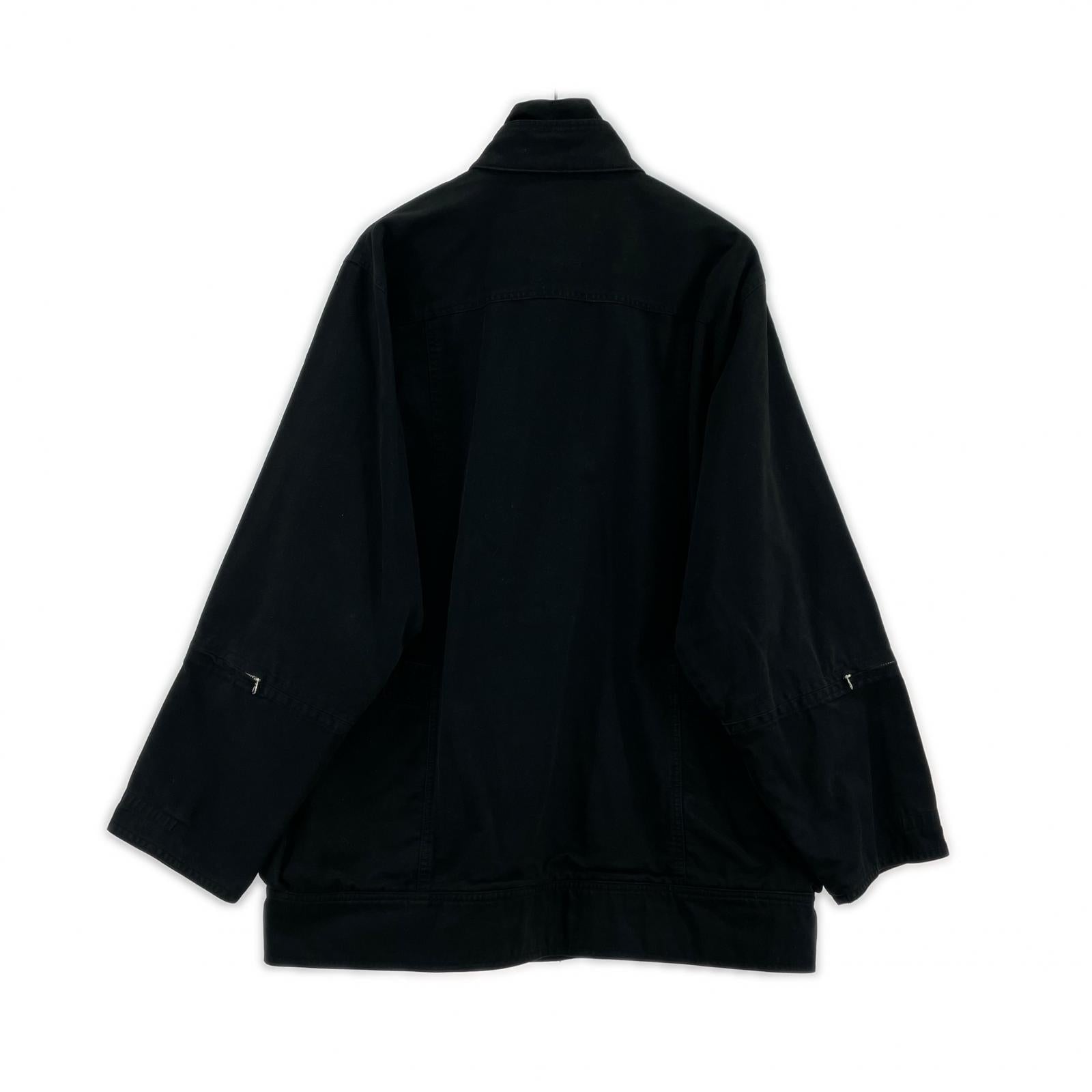 その他アウター 17AW FRONTIER JACKET 黒 M ブラック
