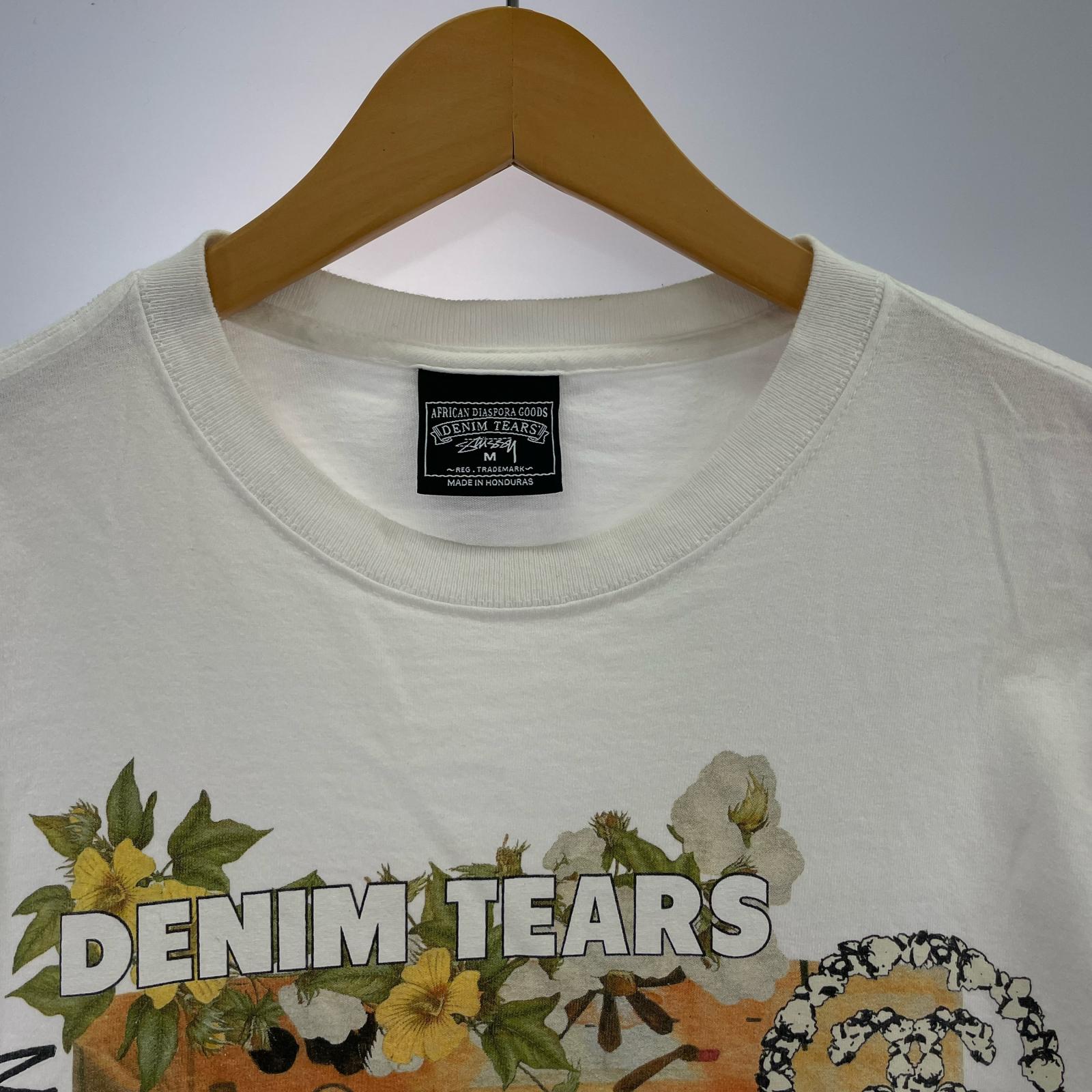 半袖Ｔシャツ STUSSY×Denim Tears Annie Lee Tee プリントTシャツ M ホワイト M ホワイト