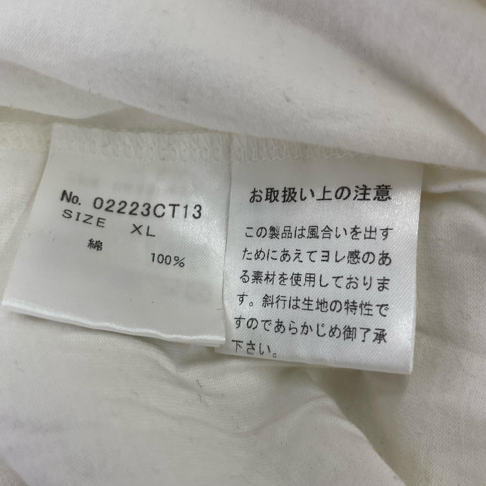 半袖Ｔシャツ レッドシューズ 白 (XL) ホワイト