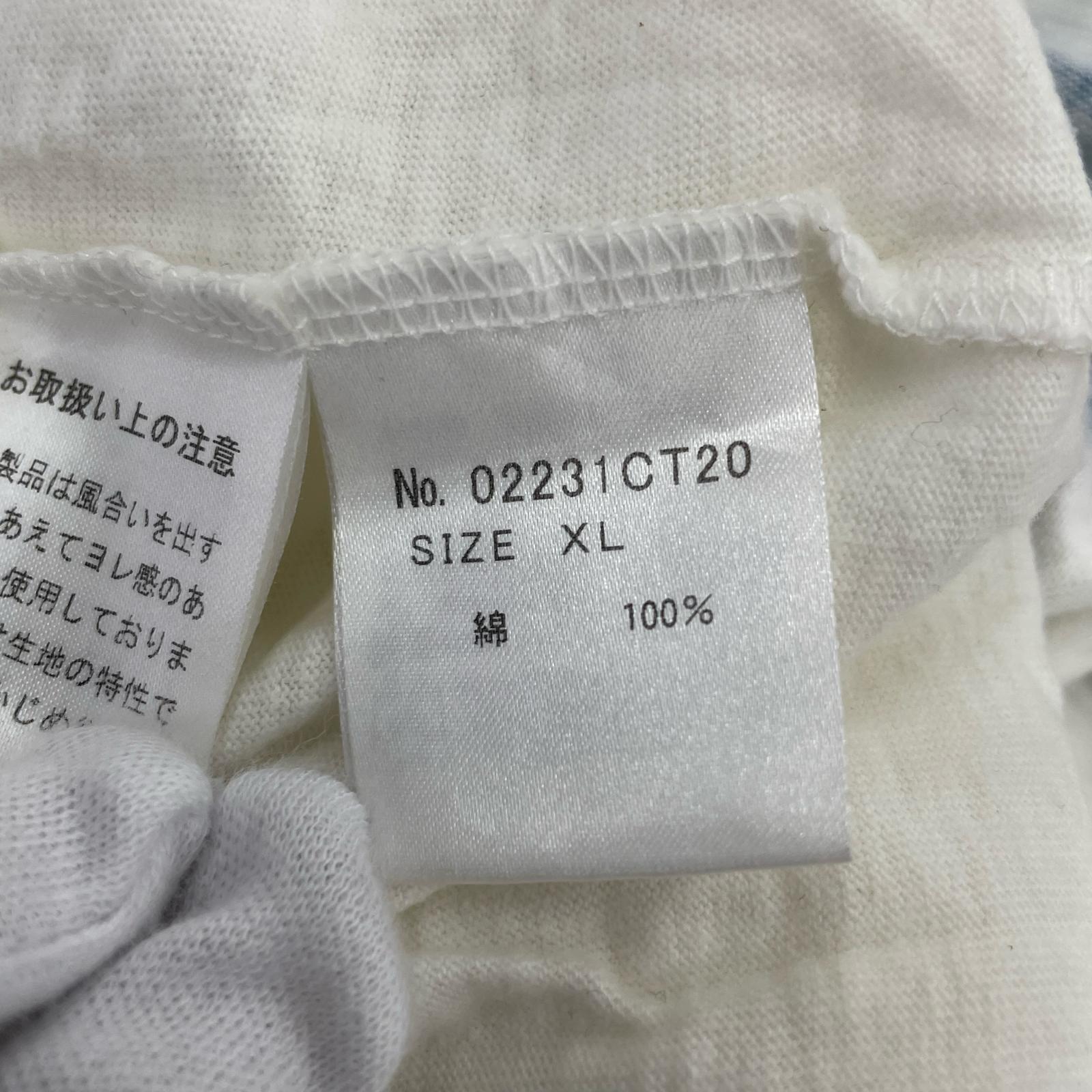 半袖Ｔシャツ ヒスベア バックプリント 白 (XL) ホワイト