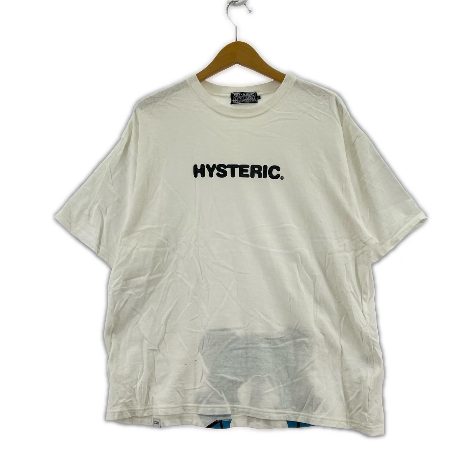 半袖Ｔシャツ ヒスベア バックプリント 白 (XL) ホワイト