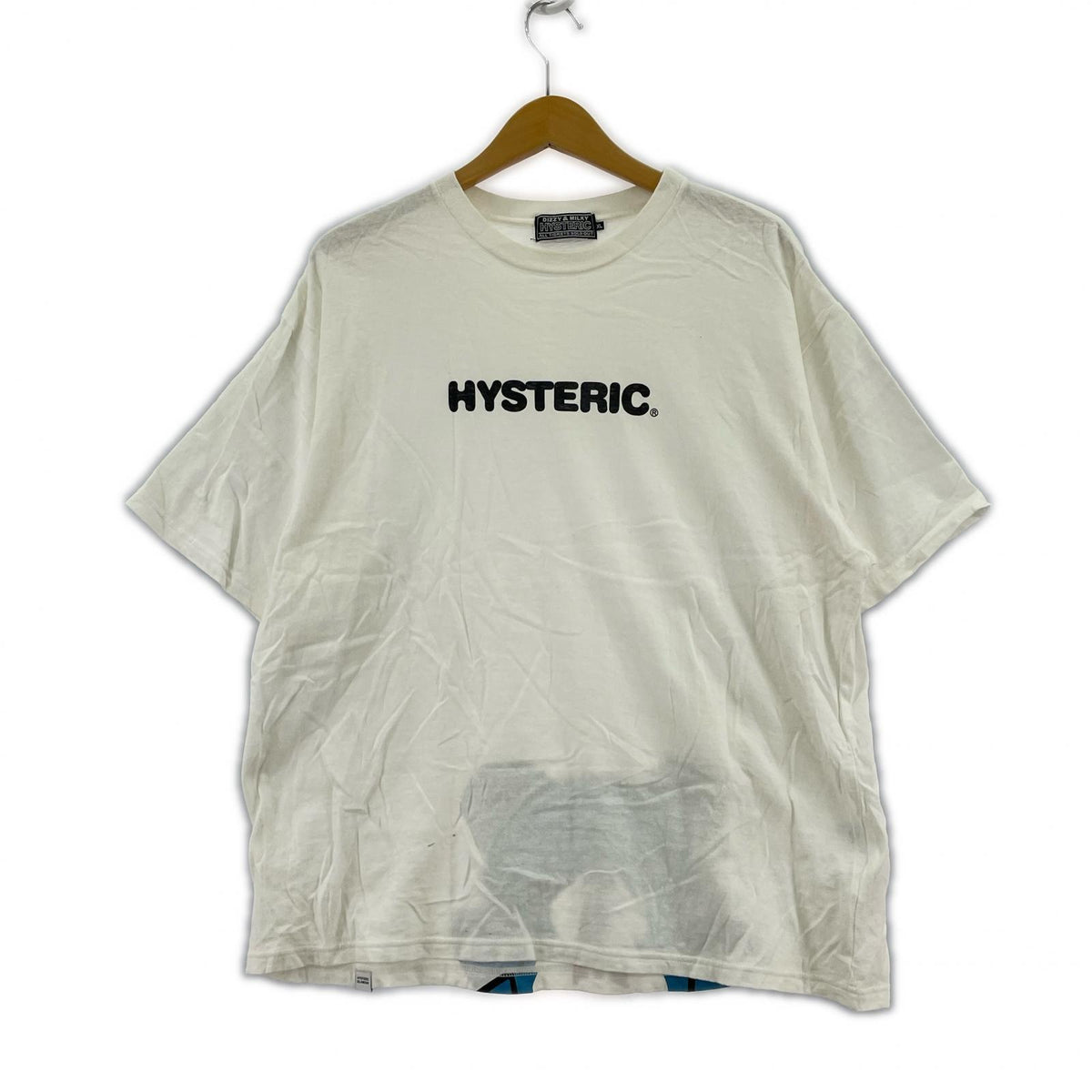 半袖Ｔシャツ ヒスベア バックプリント 白 (XL) ホワイト