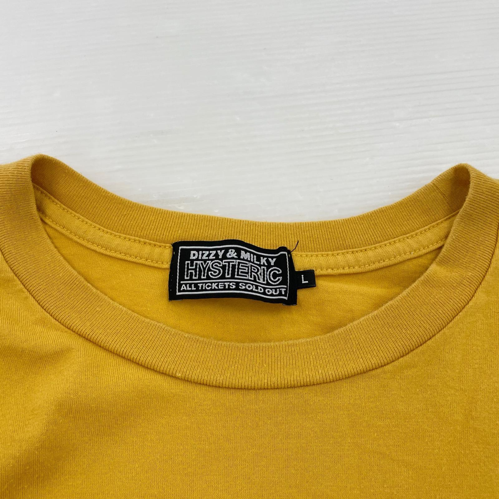 半袖Ｔシャツ SOUND&VISION 黄 (L) L イエロー