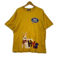 半袖Ｔシャツ SOUND&VISION 黄 (L) L イエロー
