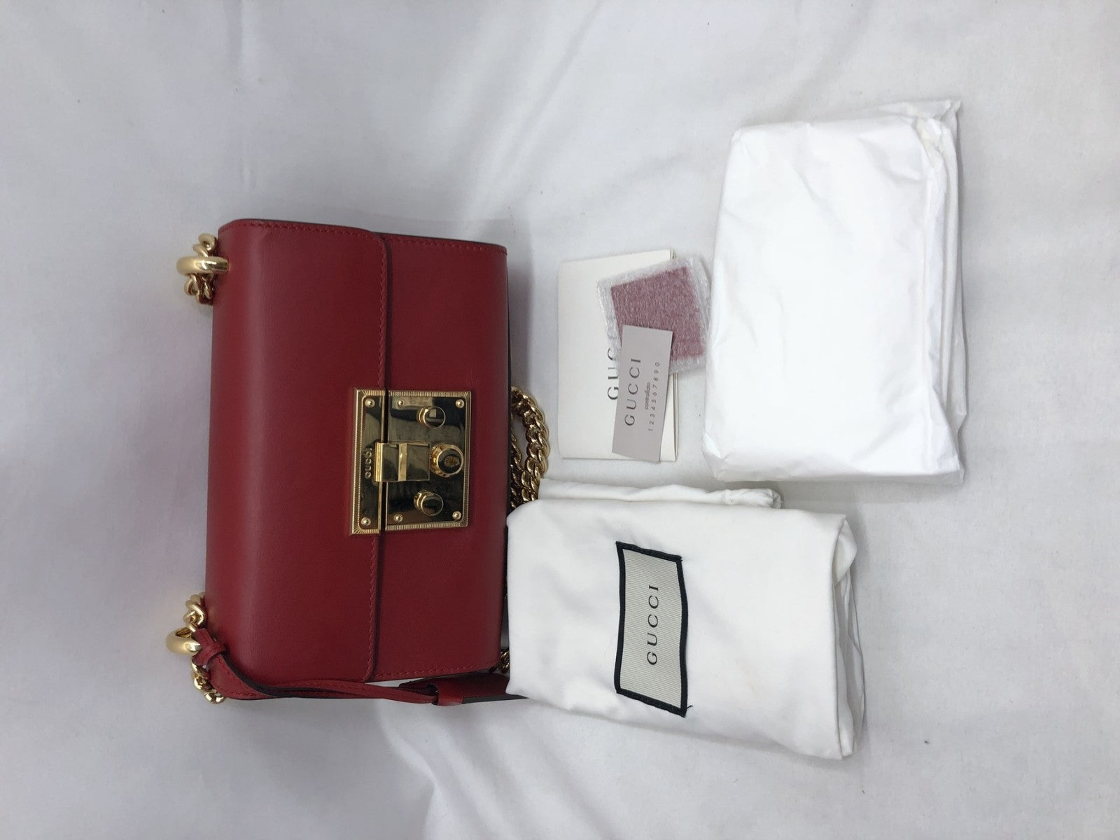 GUCCI パドロック スモール ショルダーバッグ
