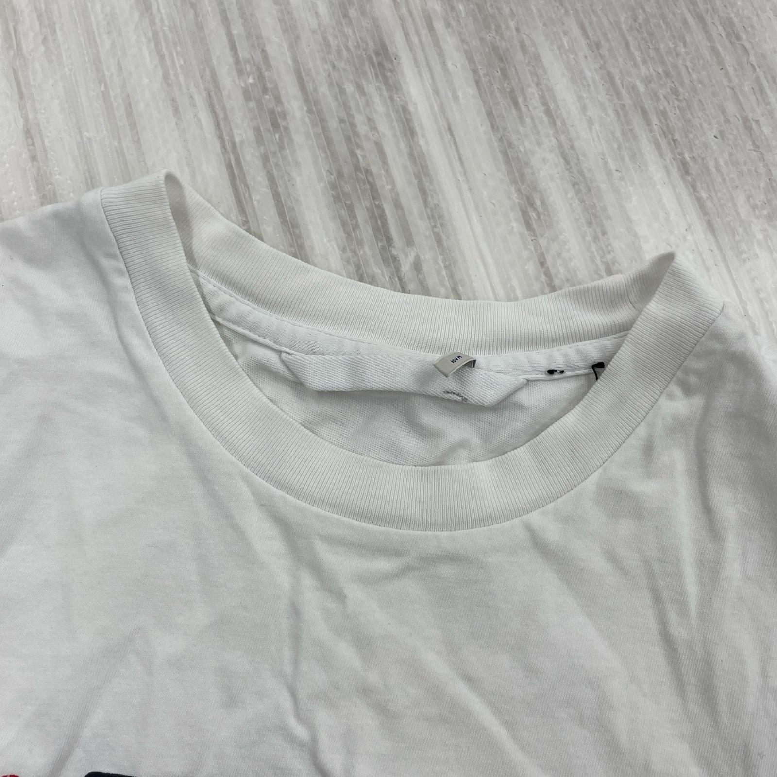 半袖Ｔシャツ 白 ワニ プリント M ホワイト