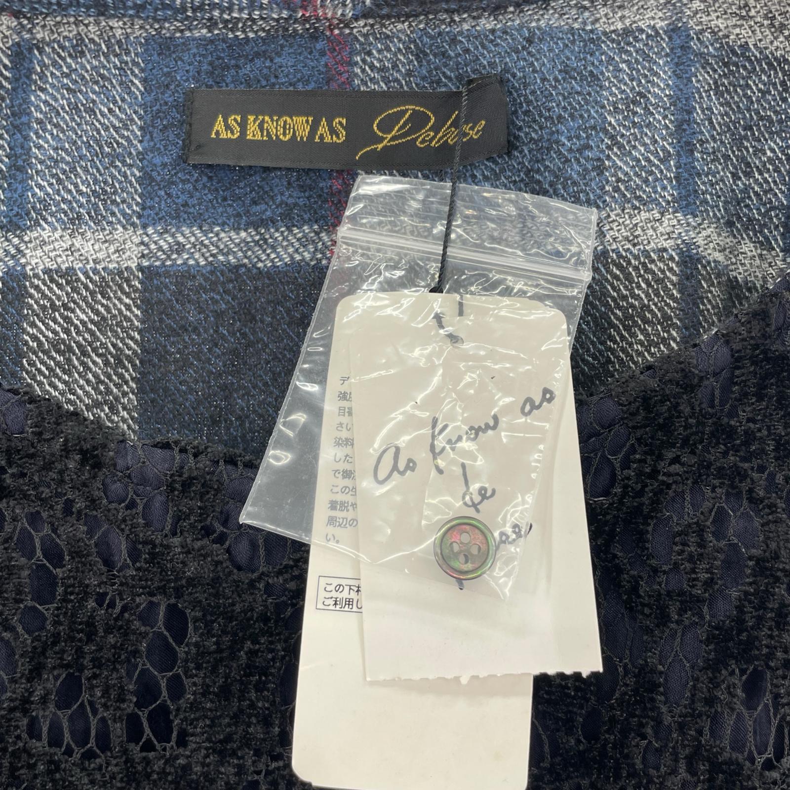 ワンピース as know as de base チェック×レース
