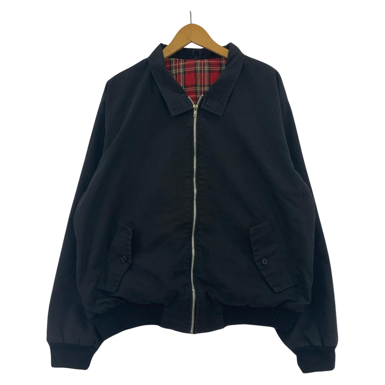 ジャケット イングランド製 ハリントンジャケット BLK L BLK L ブラック