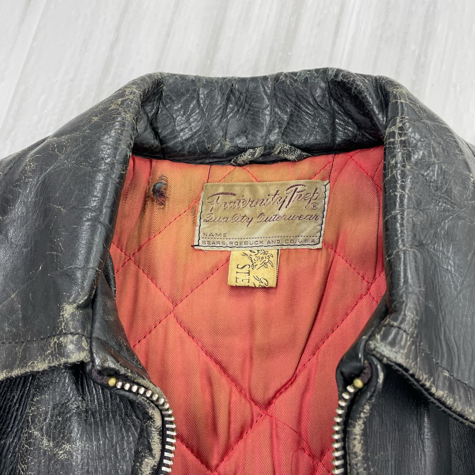 レザージャケット 60s sears roebuck BLK ブラック