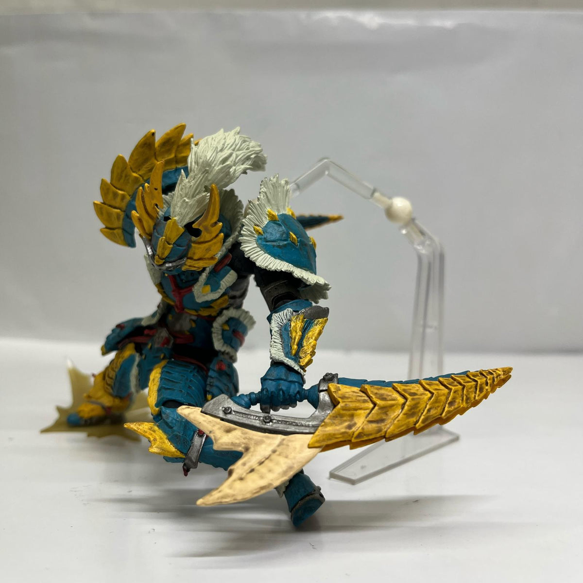 モンハン リボルテックヤマグチ No.133 ハンター男剣士 ジンオウシリーズ モンスターハンター 海洋堂 フィギュア/グッズ