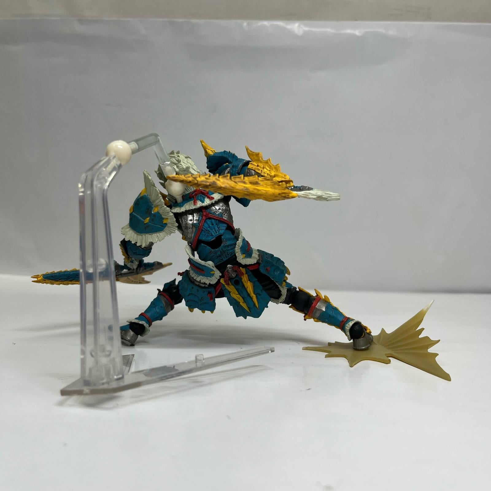モンハン リボルテックヤマグチ No.133 ハンター男剣士 ジンオウシリーズ モンスターハンター 海洋堂 フィギュア/グッズ