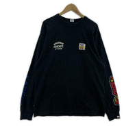長袖Ｔシャツ ×ビックリマン/黒/L L ブラック