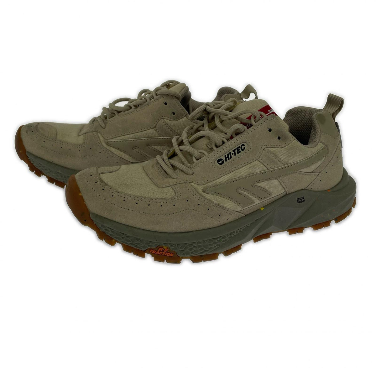 スニーカー HI-TEC ローカットスニーカー (26) 26cm (US8 UK7 1/2 EU42) ベージュ
