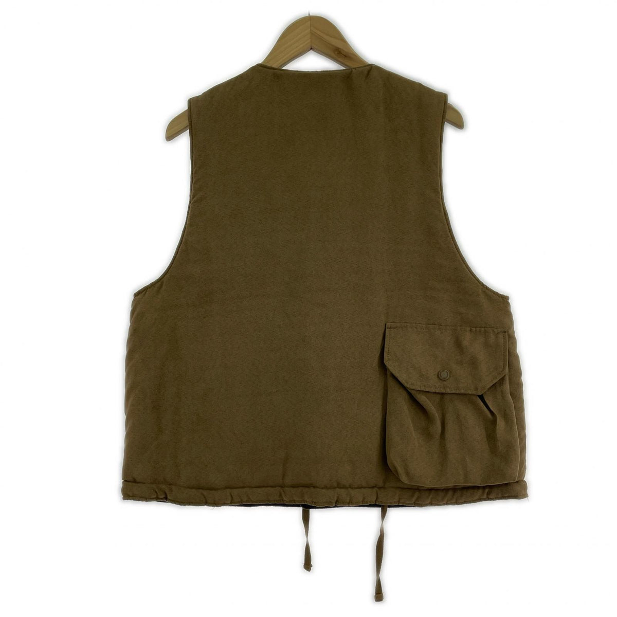 ジャケット 24AW CoverVest/Lt.Weight-FakeSuede (S) 茶 S ブラウン