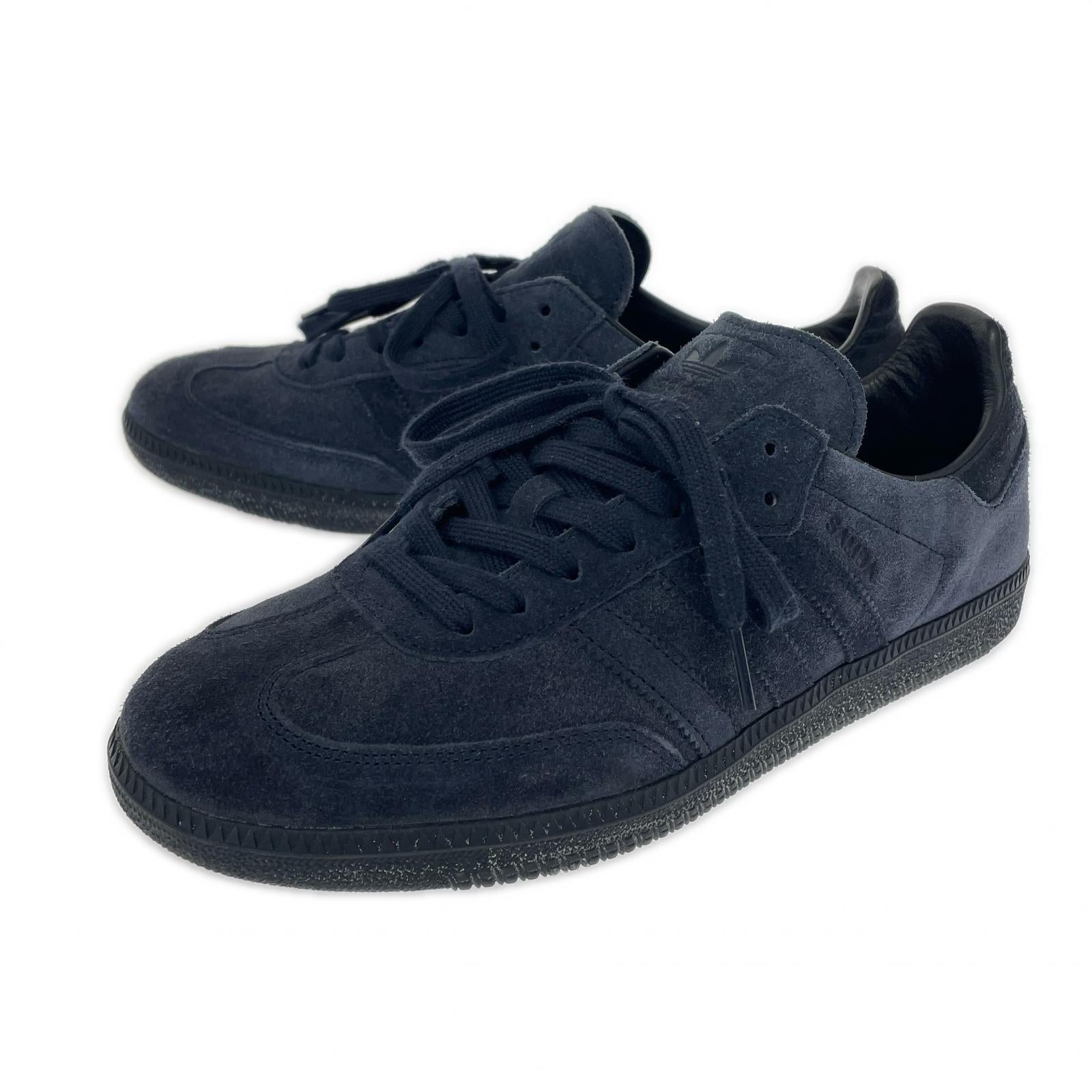 スニーカー adidas SAMBA UA 27cm (US9 UK8 1/2 EU44) ネイビー