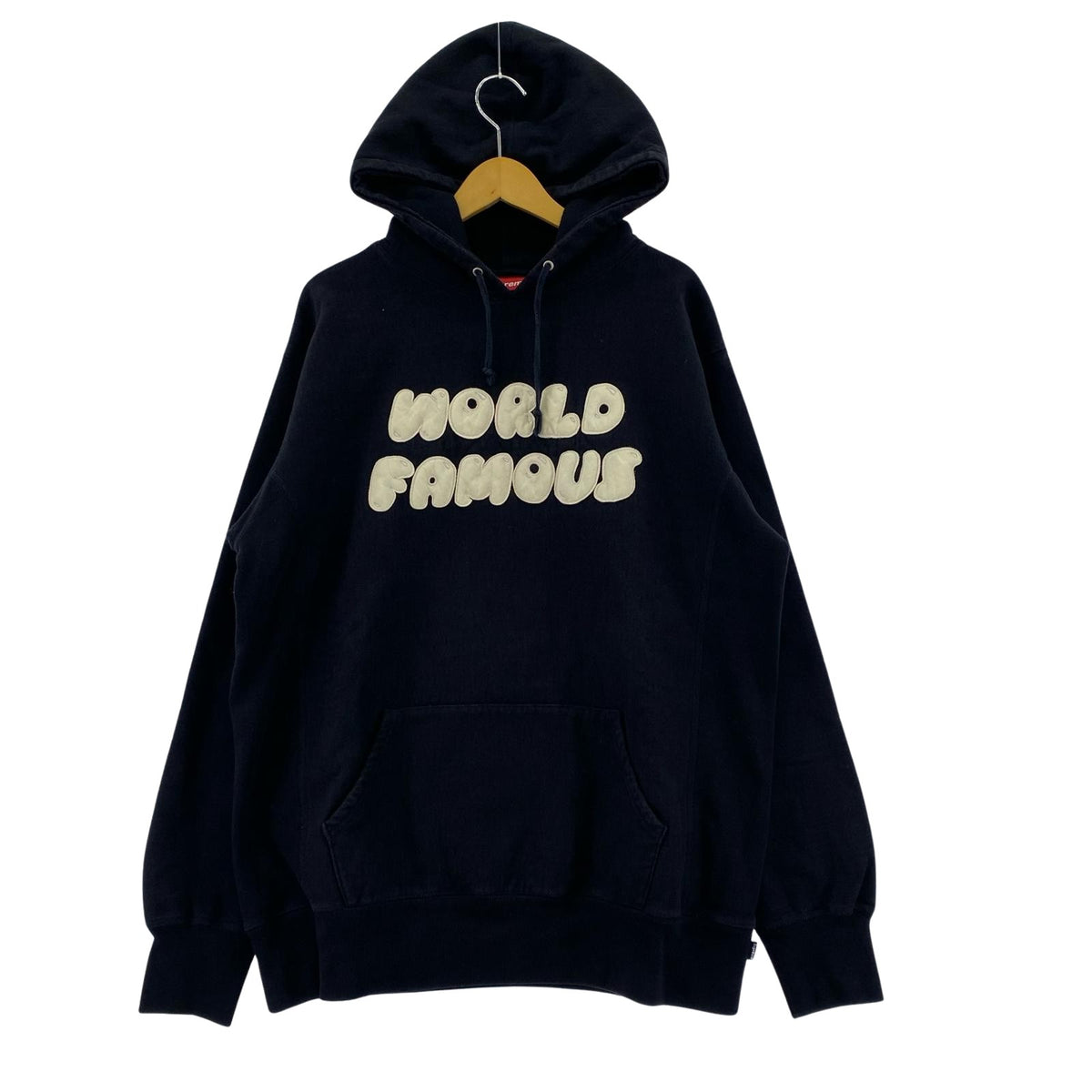 パーカー Supreme 04AW World Famous Hooded Sweatshirt XL 黒 ブラック