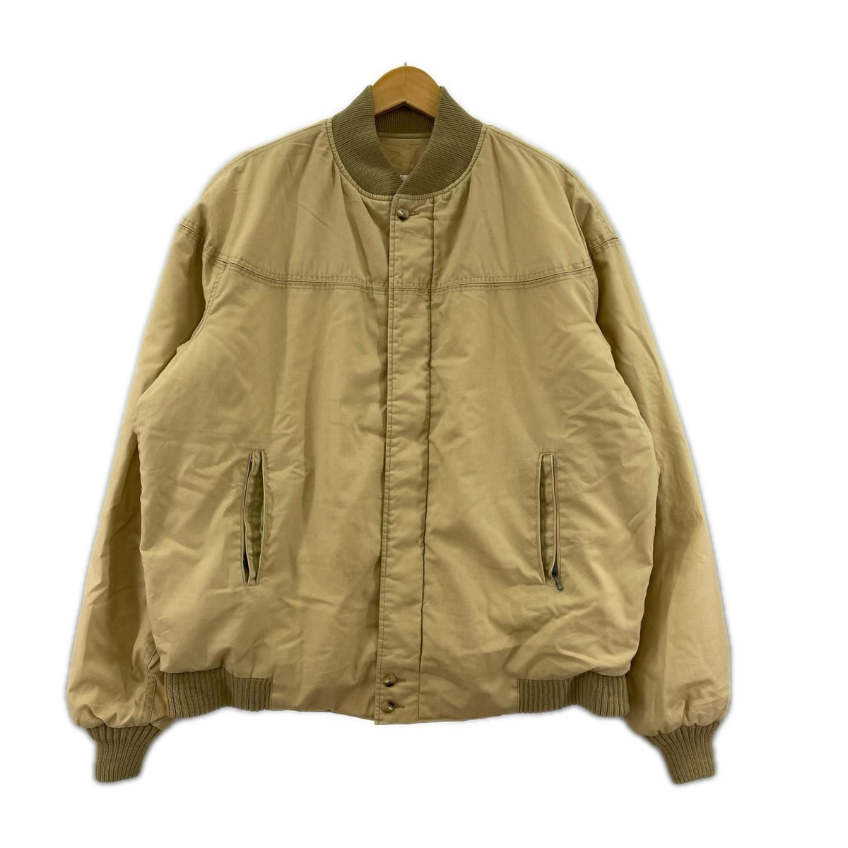 ジャケット 70s〜80s Catalina Varsity ｶｯﾌﾟｼｮﾙﾀﾞｰｼﾞｬｹｯﾄ 44 ベージュ