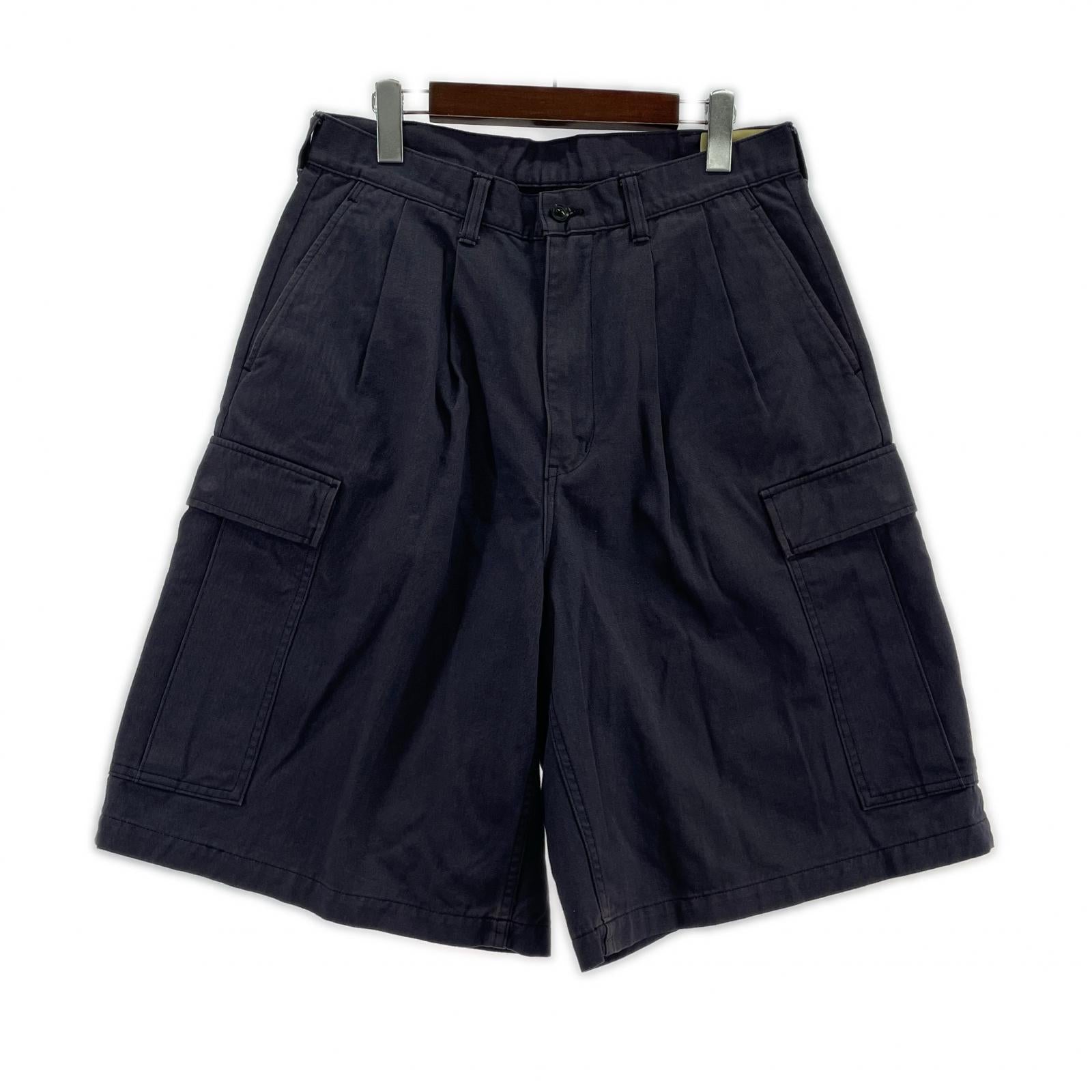 ショートパンツ cantate 24SS Theren Dye Cargo Shorts 30 ネイビー 30 ネイビー