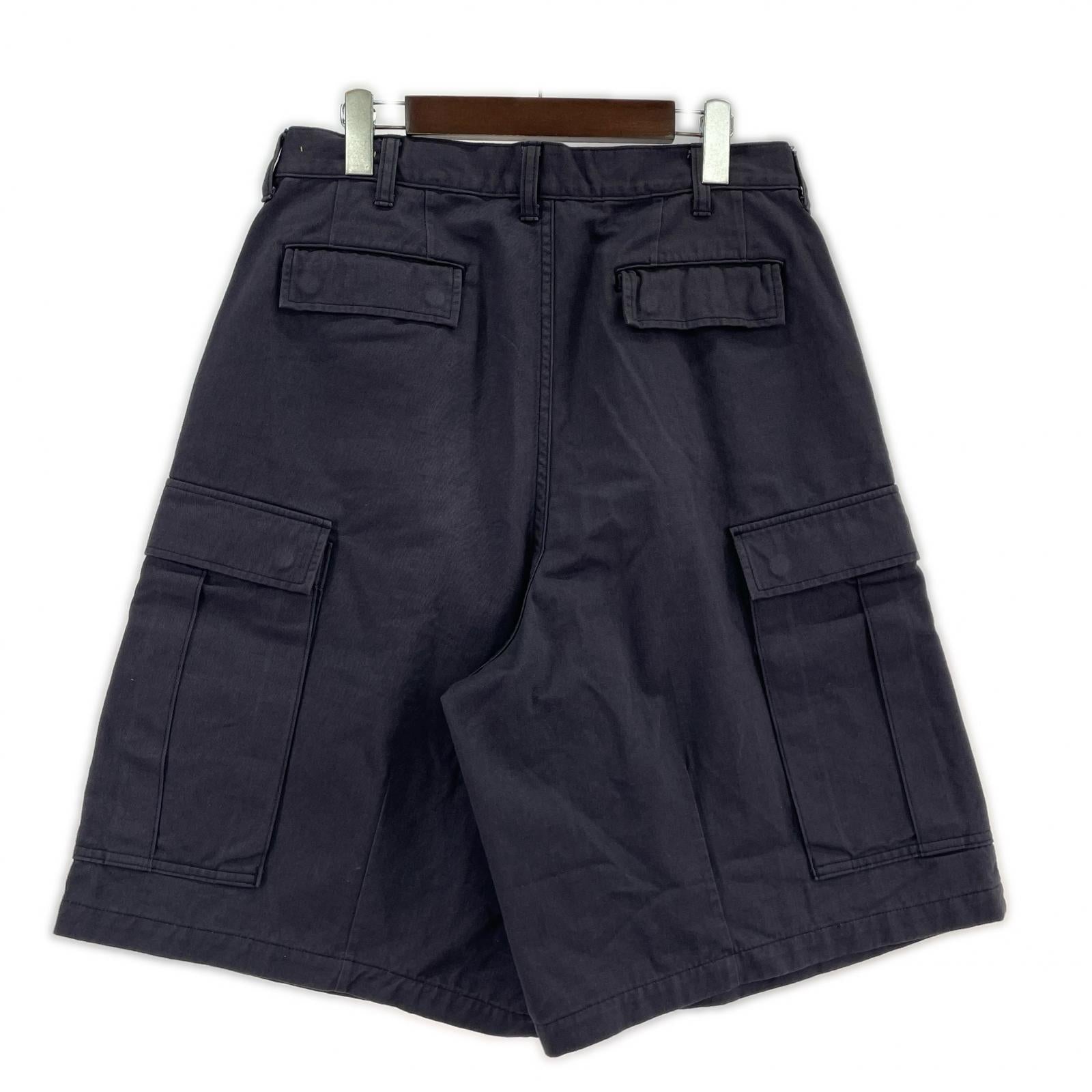ショートパンツ cantate 24SS Theren Dye Cargo Shorts 30 ネイビー 30 ネイビー