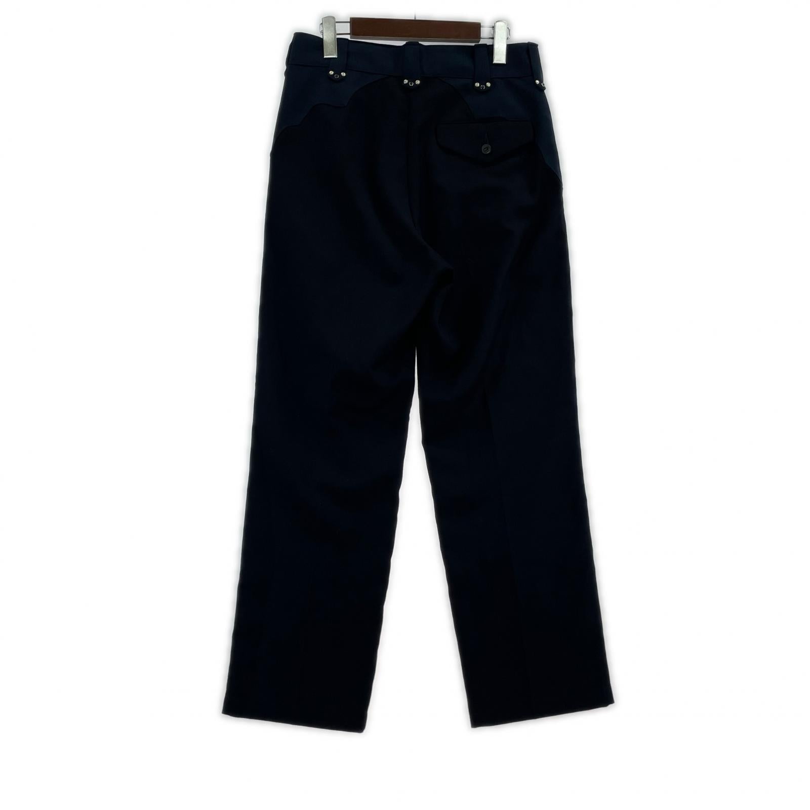 パンツ 21SS ウェスタンパンツ ネイビー size44 44 ネイビー