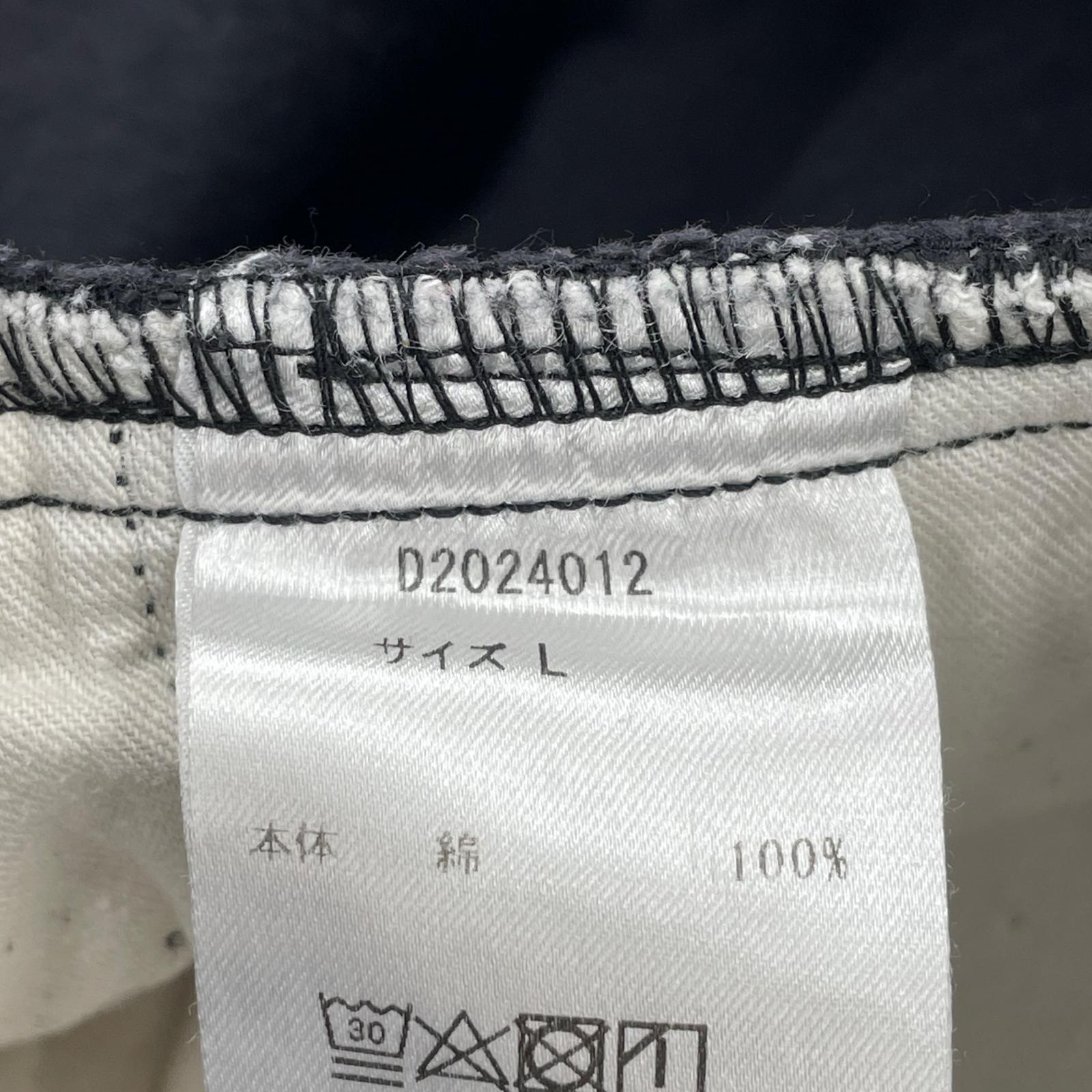 デニムパンツ DAYDREAM Flare Cleats 5 Pocket Pants ブラックデニムパンツ D2024012 (L) L ブラック