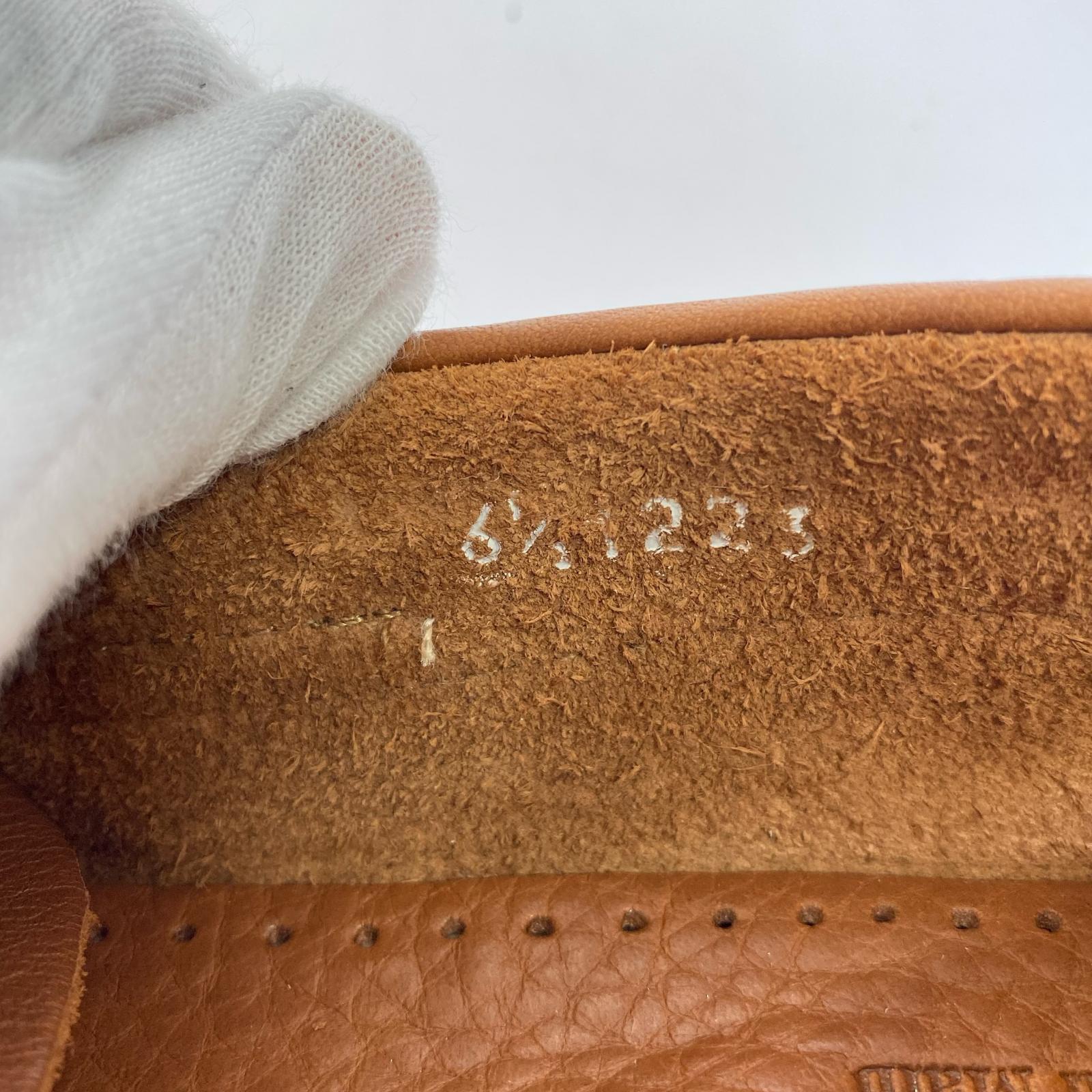 シューズ BARTH/MARINE デッキシューズ(6.5) ブラウン