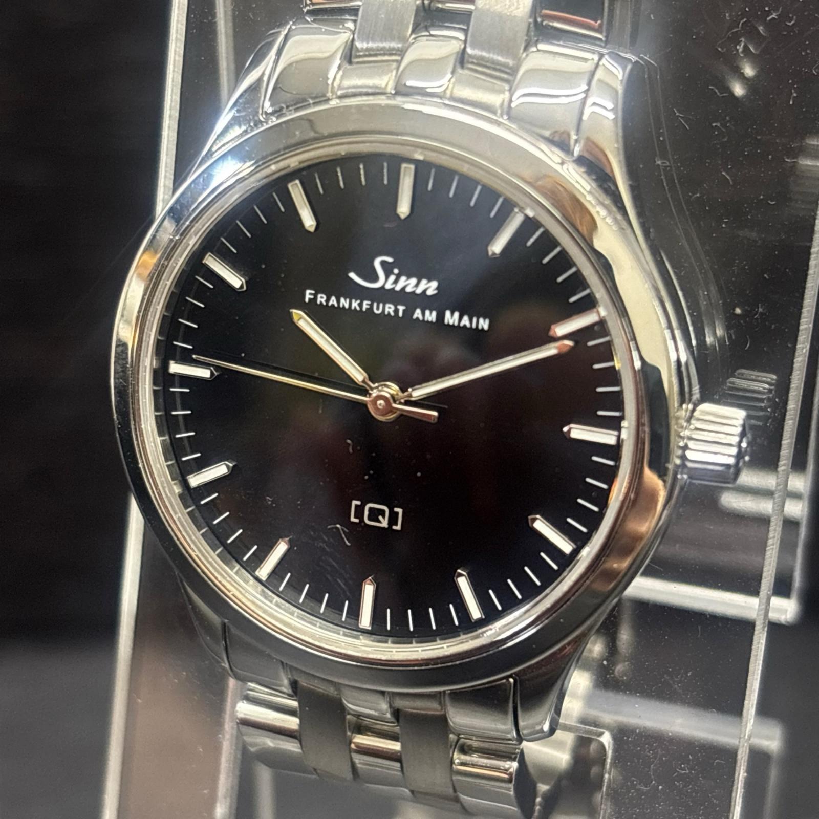 ジン(Sinn)/434.ST.S.M/電池交換・仕上げ メンズQZ 434.ST.S.M 腕時計