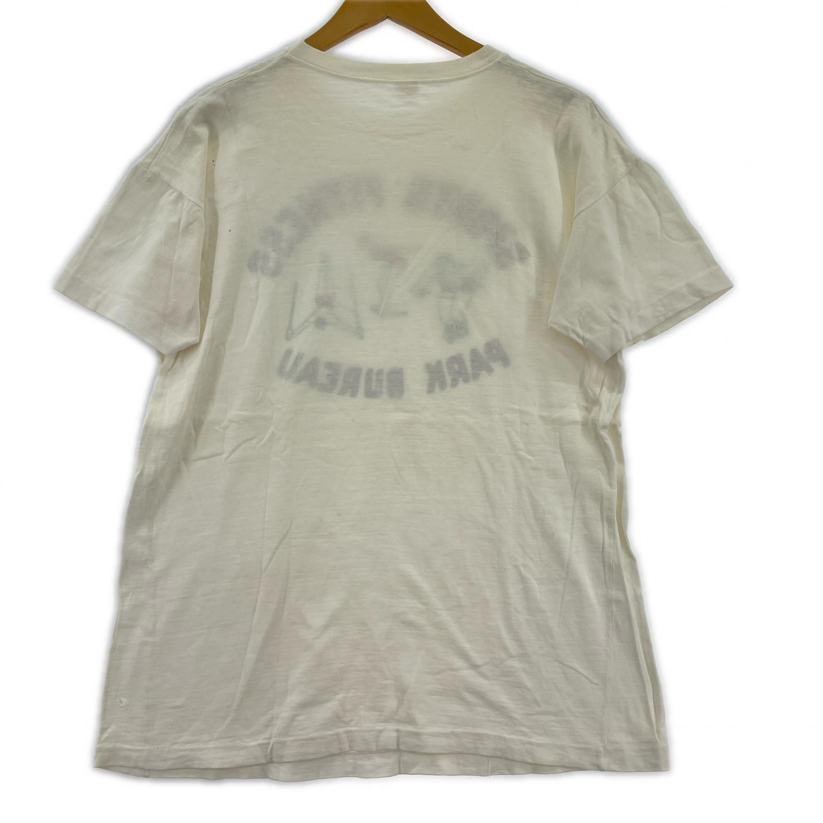 半袖Ｔシャツ 60s 染み込み SPORTS FITNESS PARK BUREAU (L) L ホワイト