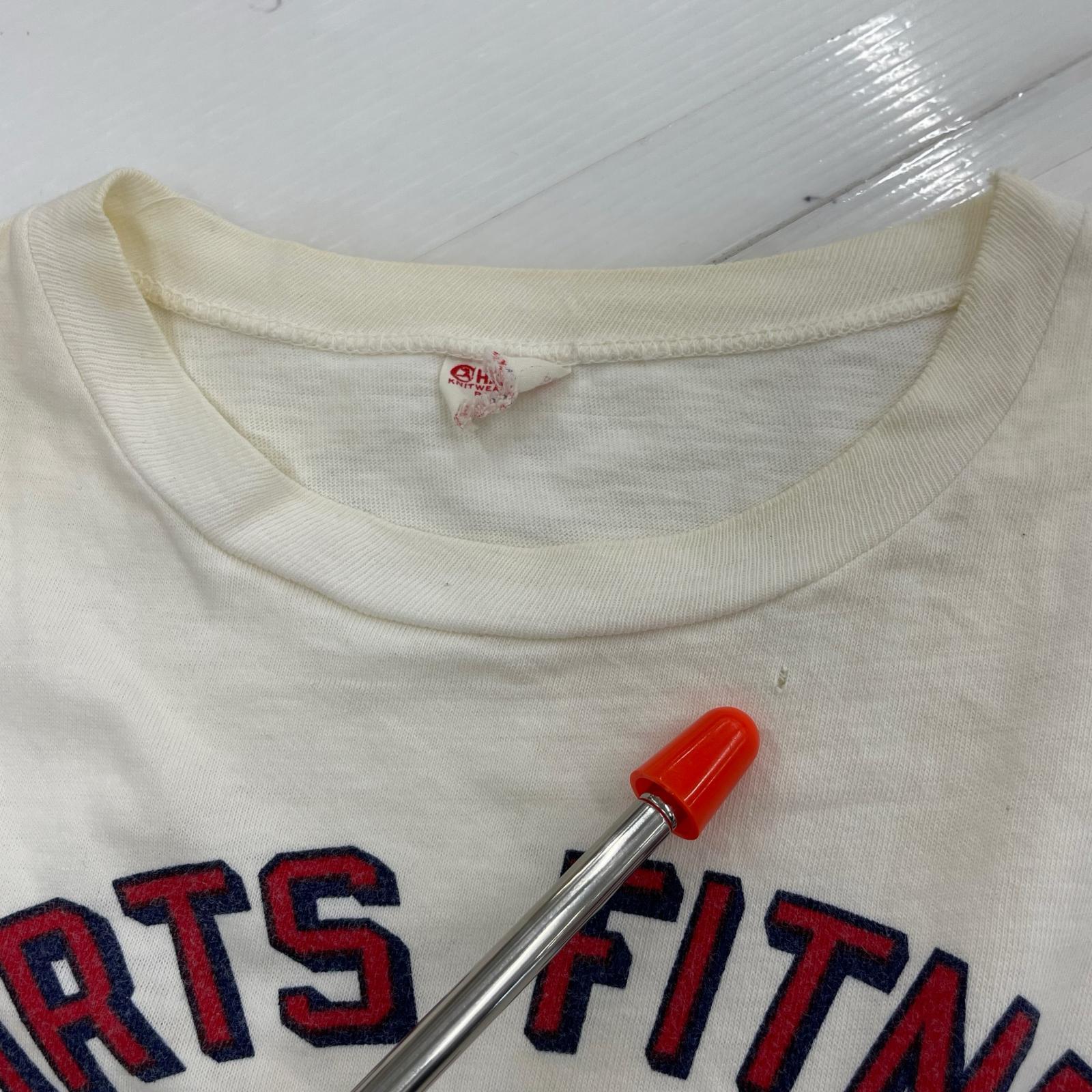 半袖Ｔシャツ 60s 染み込み SPORTS FITNESS PARK BUREAU (L) L ホワイト