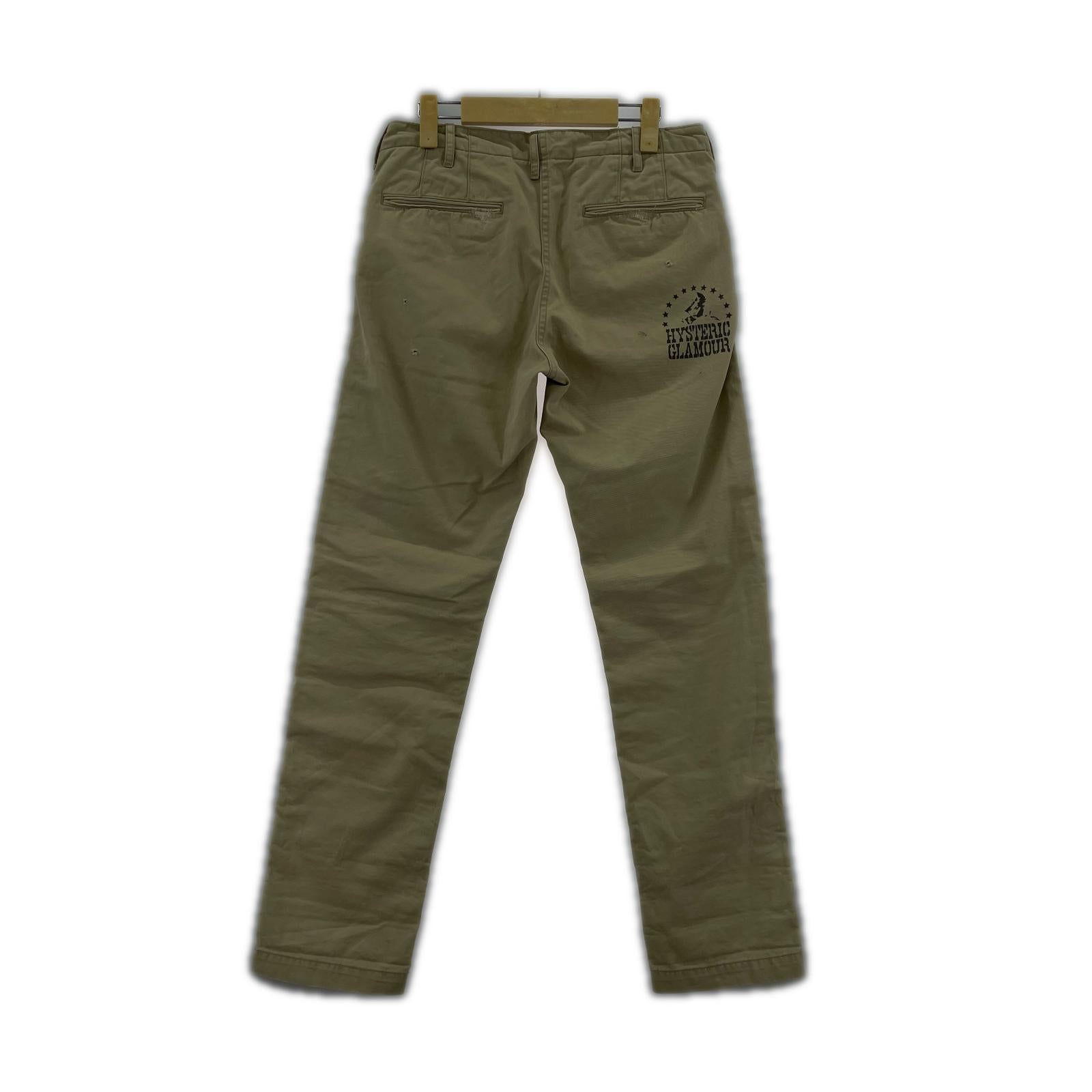 パンツ リペア加工チノパンツ　ベージュ S S ベージュ