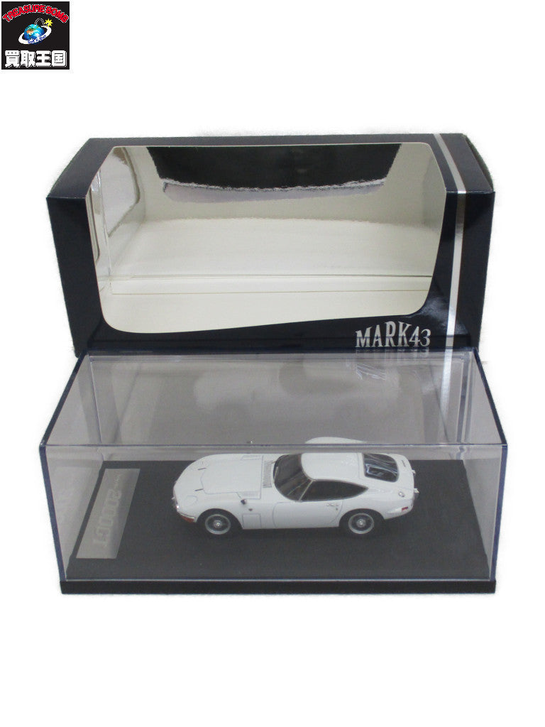 1/43 トヨタ 2000GT MF10 後期型(ホワイト) スケールカー