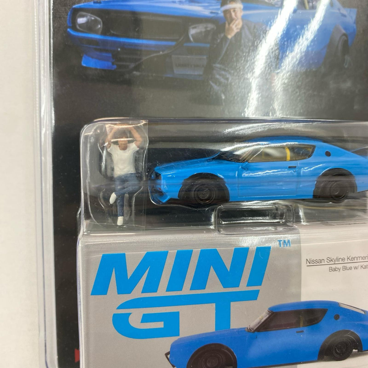 MINIGT LB スカイラインケンメリ　ブルー ミニカーその他
