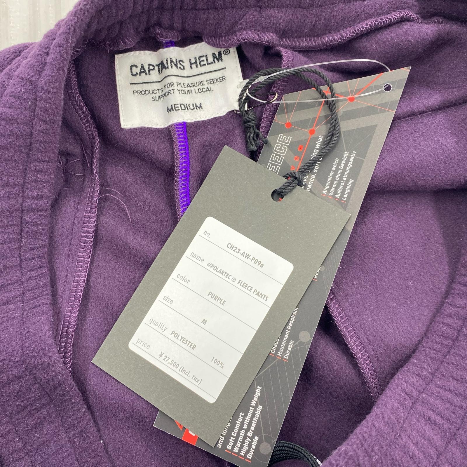 パンツ FLEECE PANTS/POLARTEC M パープル