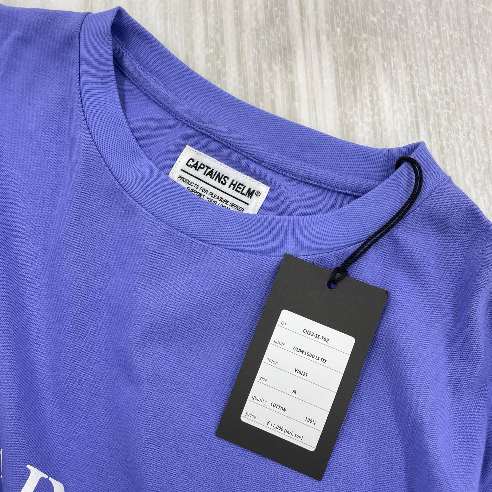 長袖Ｔシャツ Captains Helm LDN LOGO LS TEE M