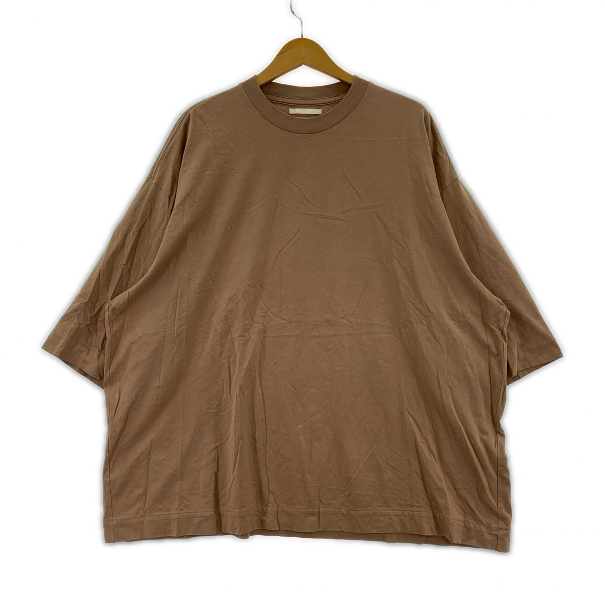 半袖Ｔシャツ blurhms suvin ripple super size tee BHS21S013 ベージュ