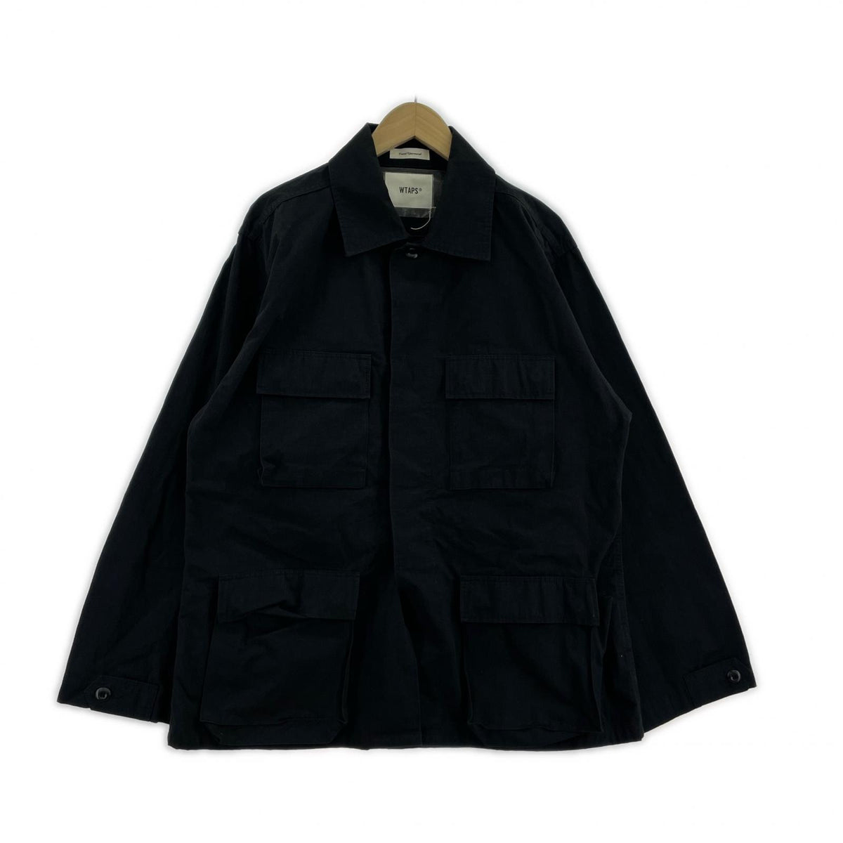 ジャケット JUNGLE L/SSHIRT.NYCO.RIPST（3） ブラック