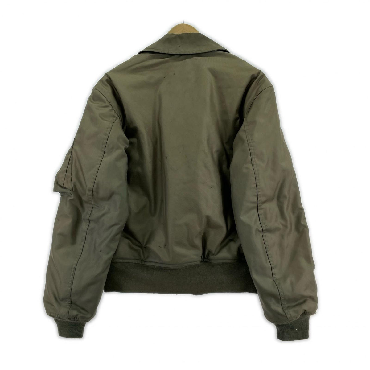 ミリタリージャケット 80s U.S.ARMY CWU-45P フライトジャケット　緑 S グリーン