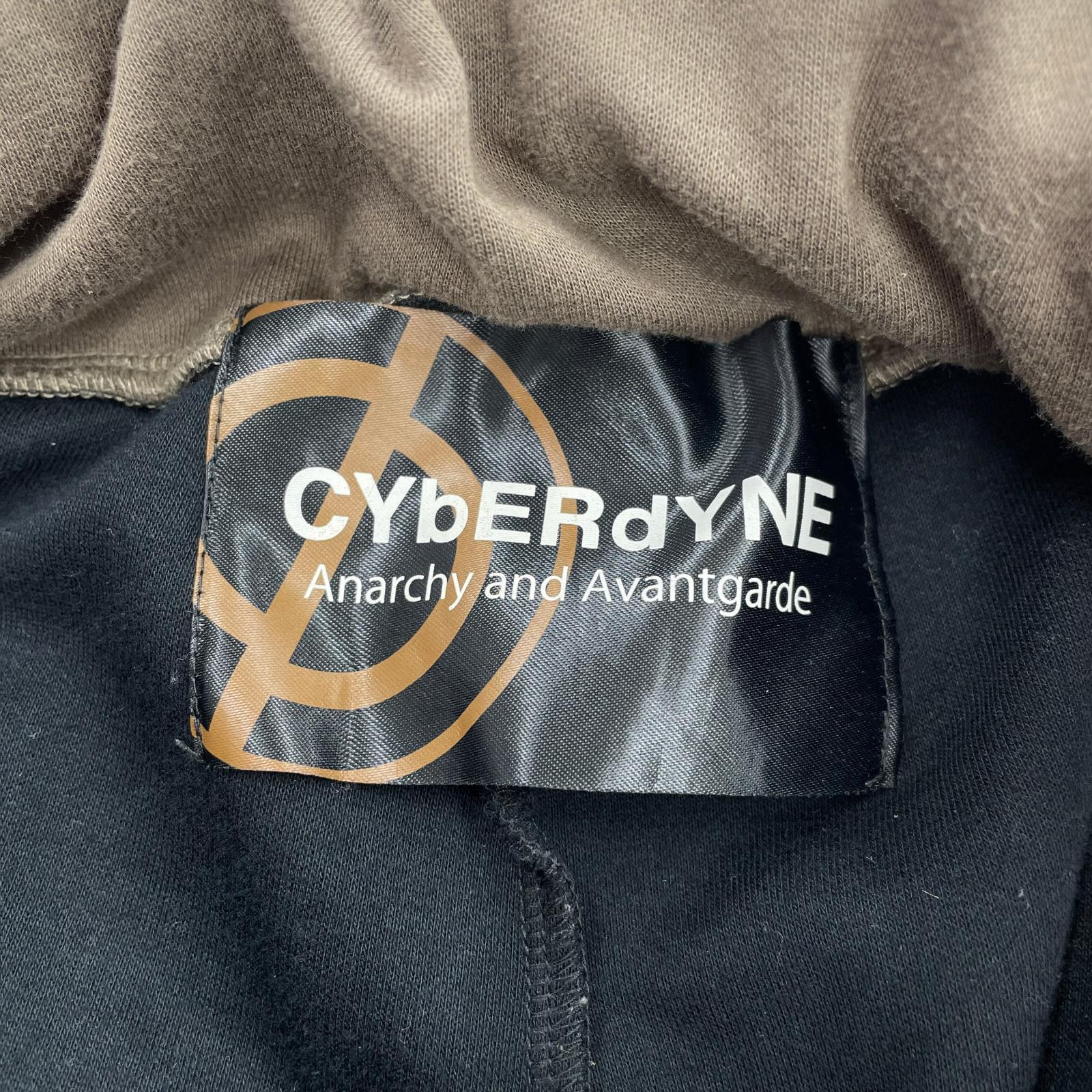 パンツ CYbER dYNE コットンポリスウェットパンツ ブラックベージュ ブラック