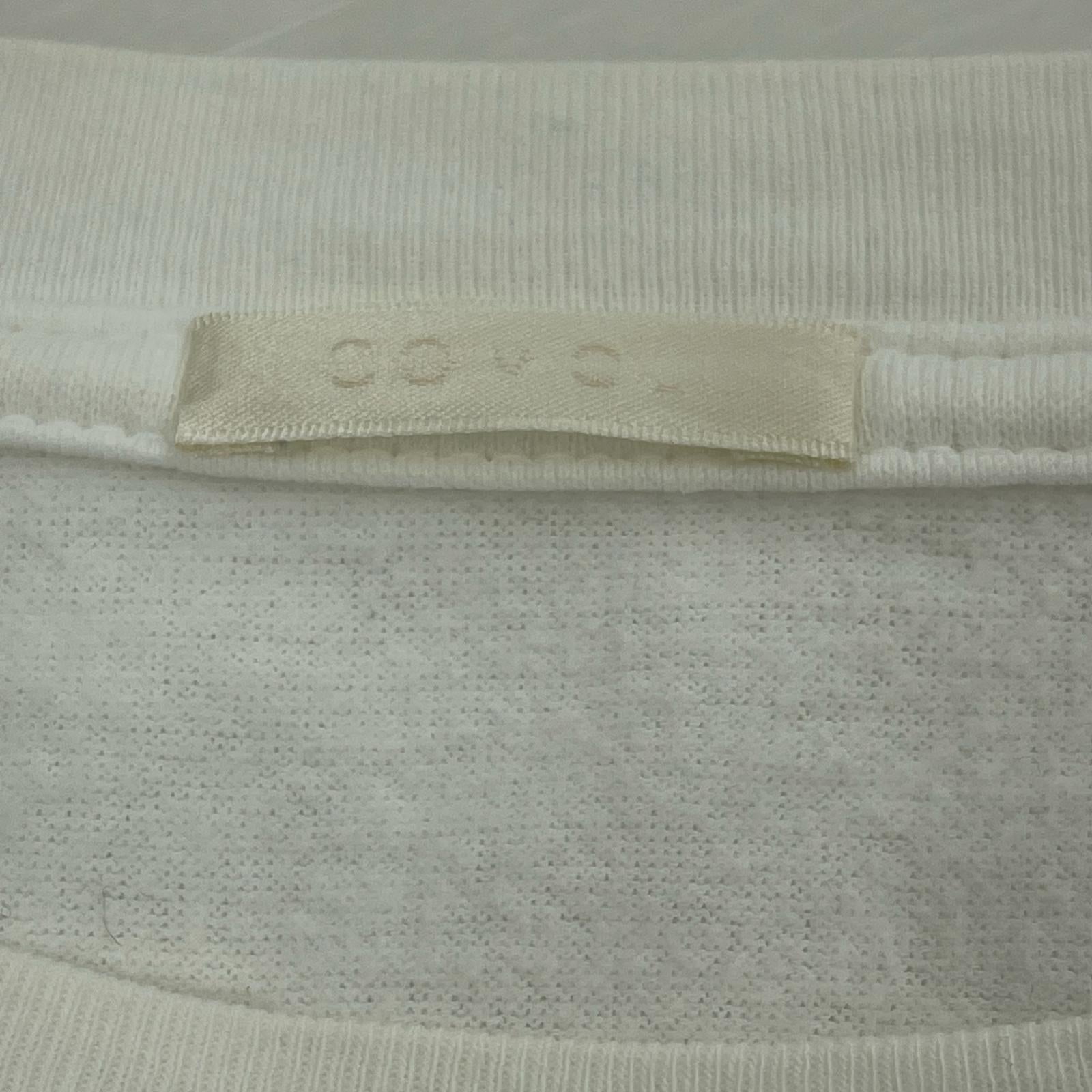 長袖Ｔシャツ 裏起毛 白 ホワイト