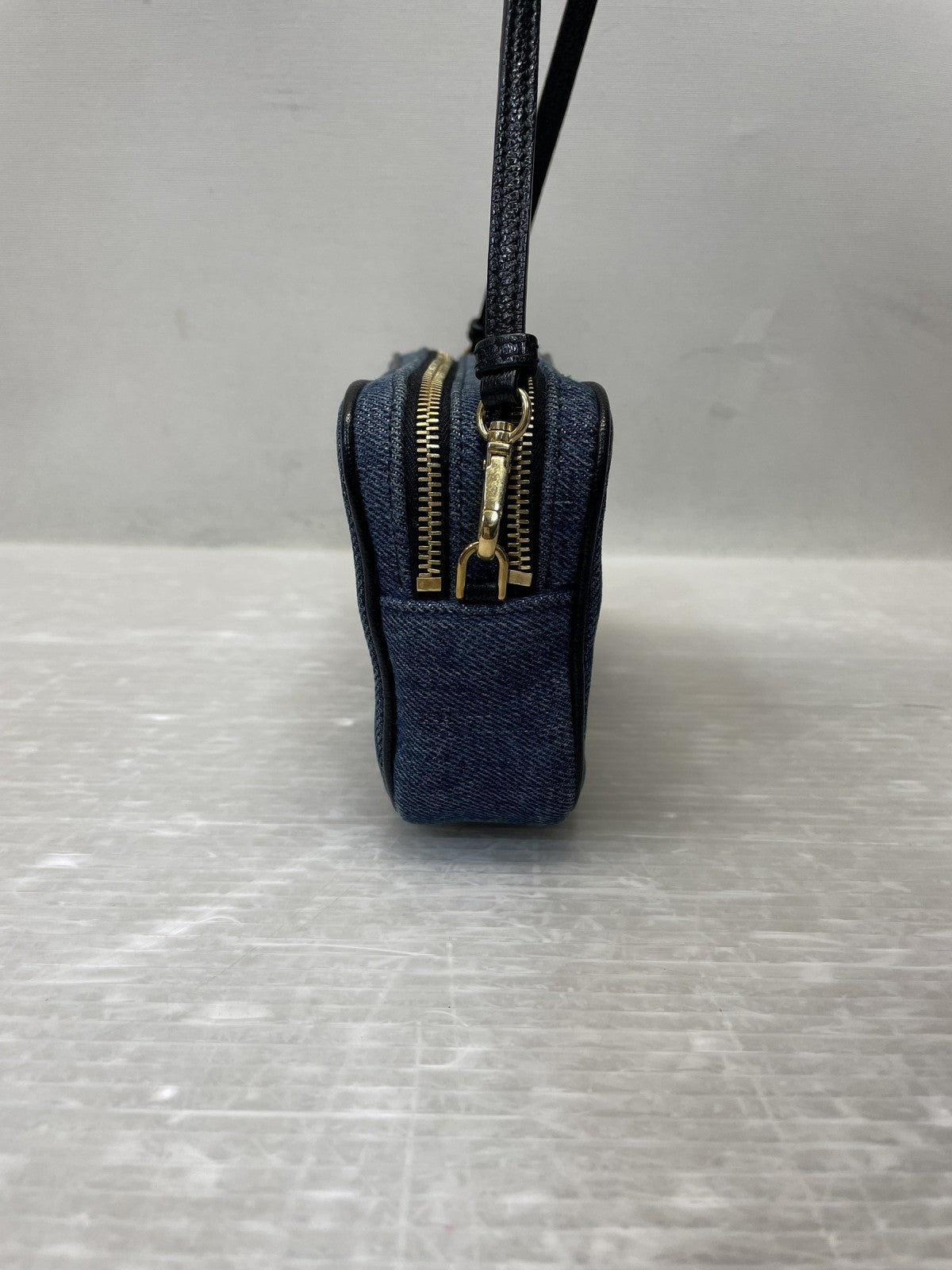 miumiu MMパリス eMIUticons デニムショルダーバッグ