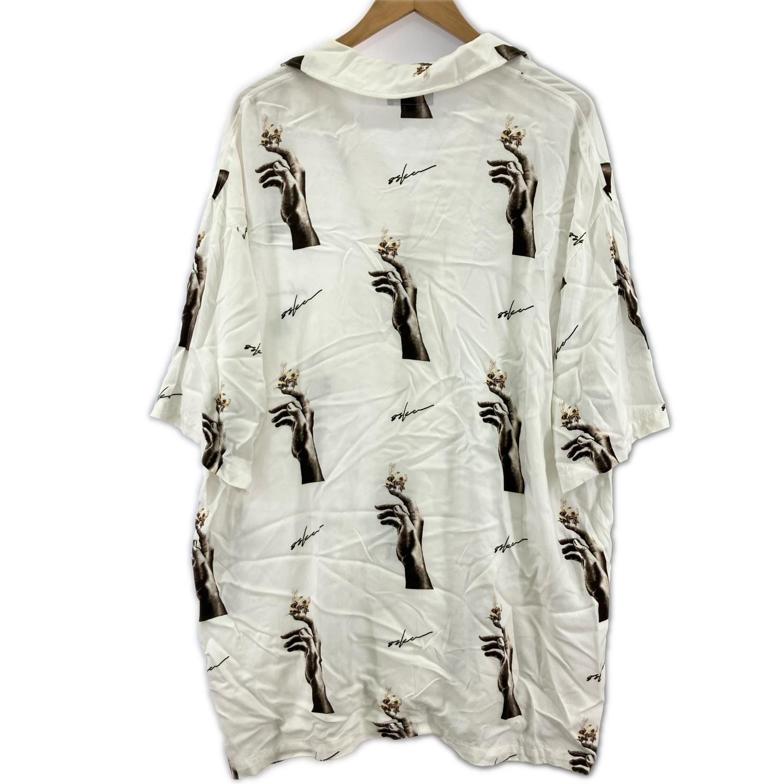 半袖シャツ Lafayette S/Sレーヨンシャツ XXL ホワイト