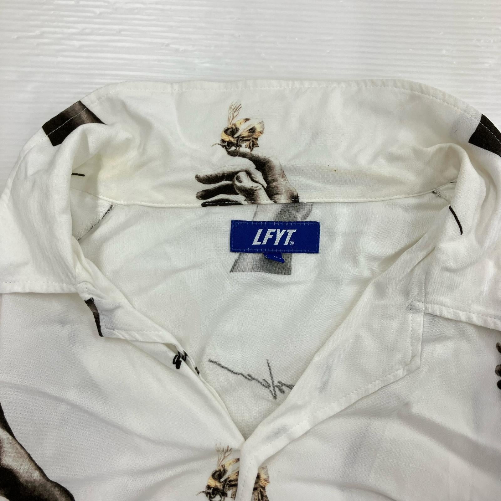半袖シャツ Lafayette S/Sレーヨンシャツ XXL ホワイト