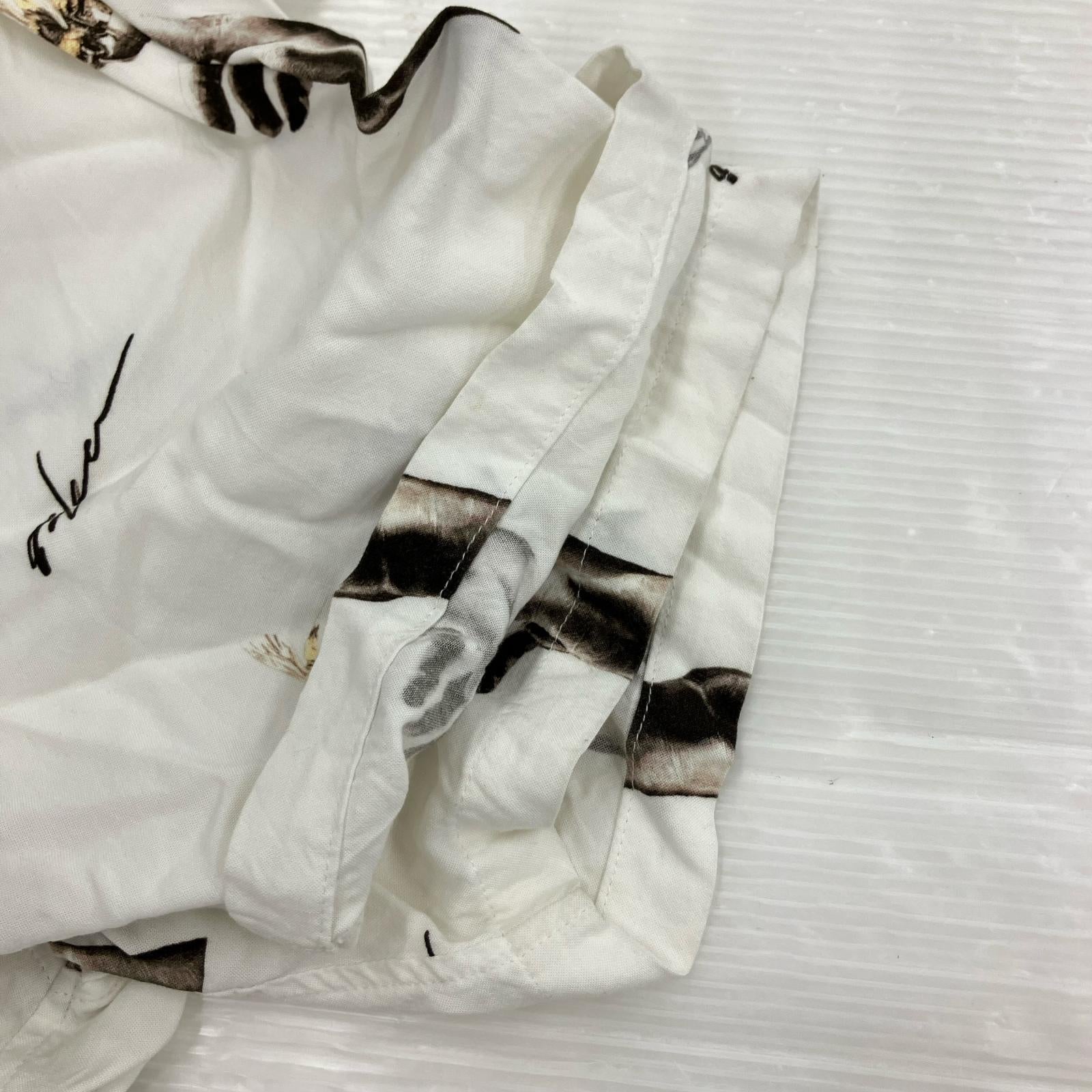 半袖シャツ Lafayette S/Sレーヨンシャツ XXL ホワイト