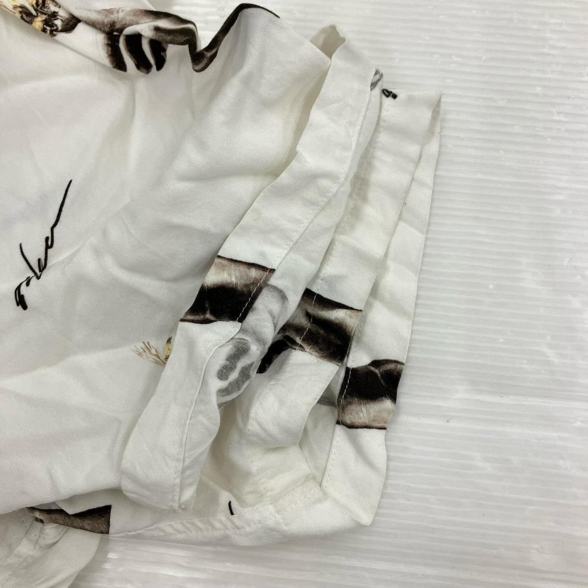 半袖シャツ Lafayette S/Sレーヨンシャツ XXL ホワイト