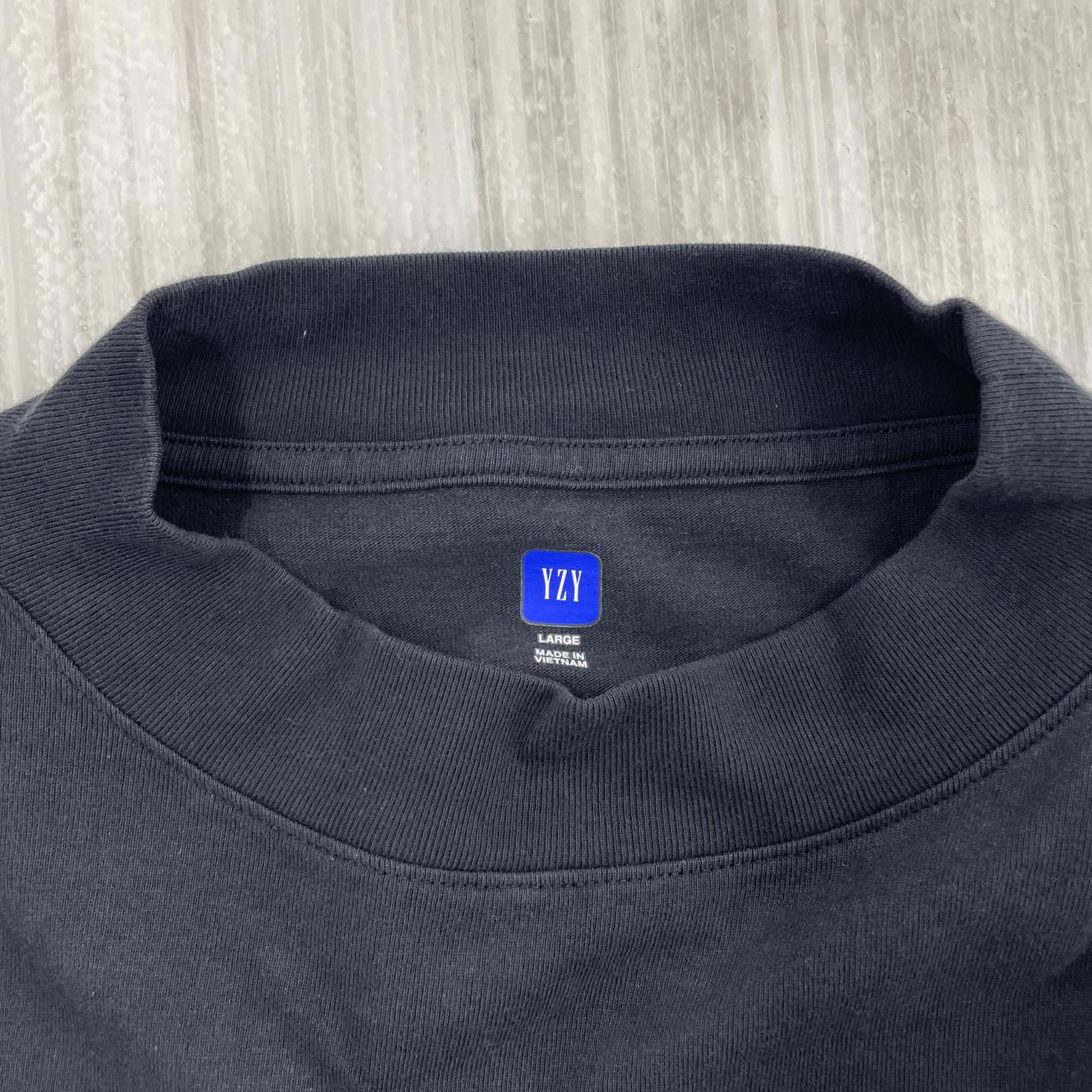 半袖Ｔシャツ YEEZY GAP バックプリントTee 黒　L L ブラック