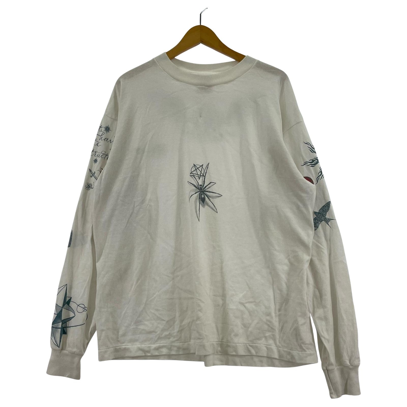 長袖Ｔシャツ DR.WOO LS Tee M ホワイト